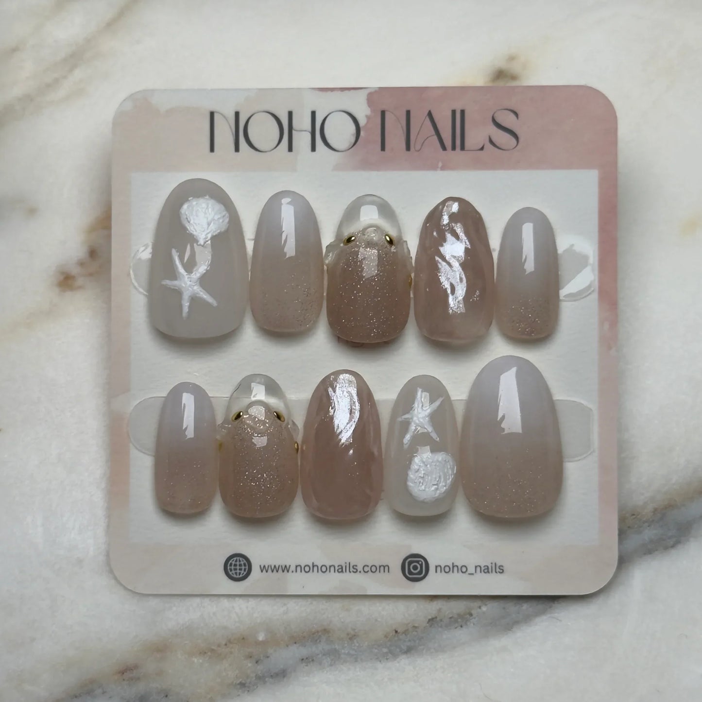 Nude on the Beach - Noho Nails