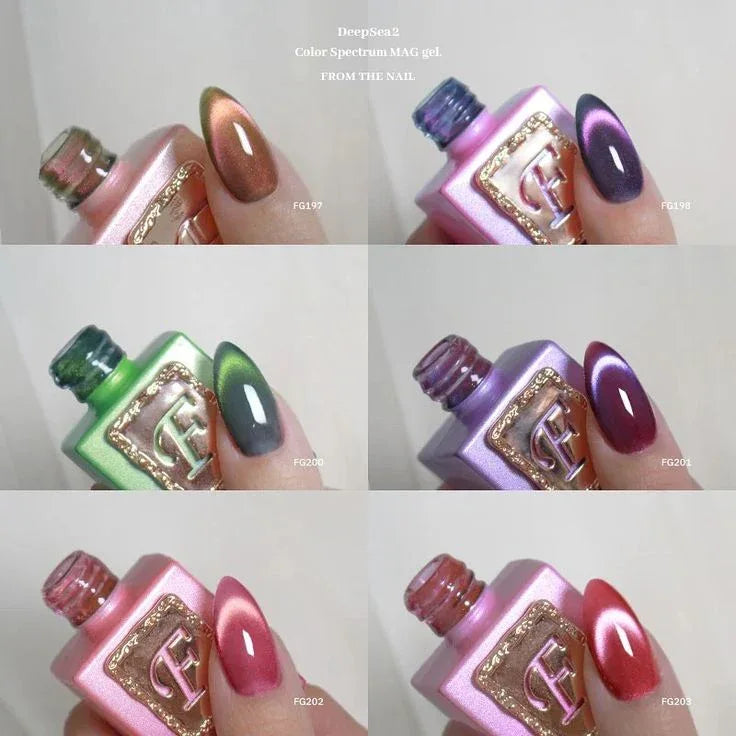 Full Collection: F Gel Deep Sea Collection Season 2 - Noho Nails