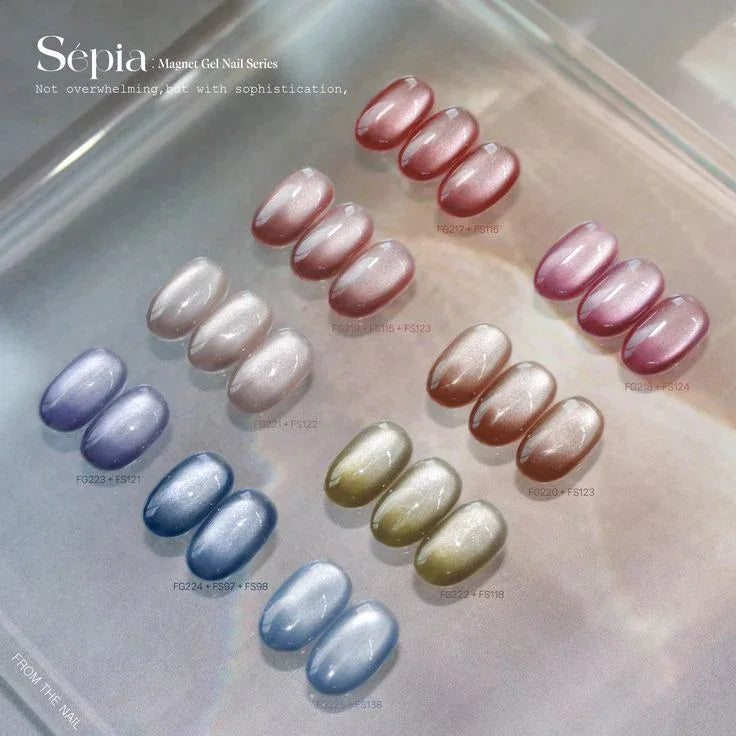 Full Collection: F Gel Sepia Collection - Noho Nails