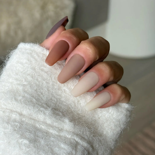 Matte Maple Mocha - Noho Nails