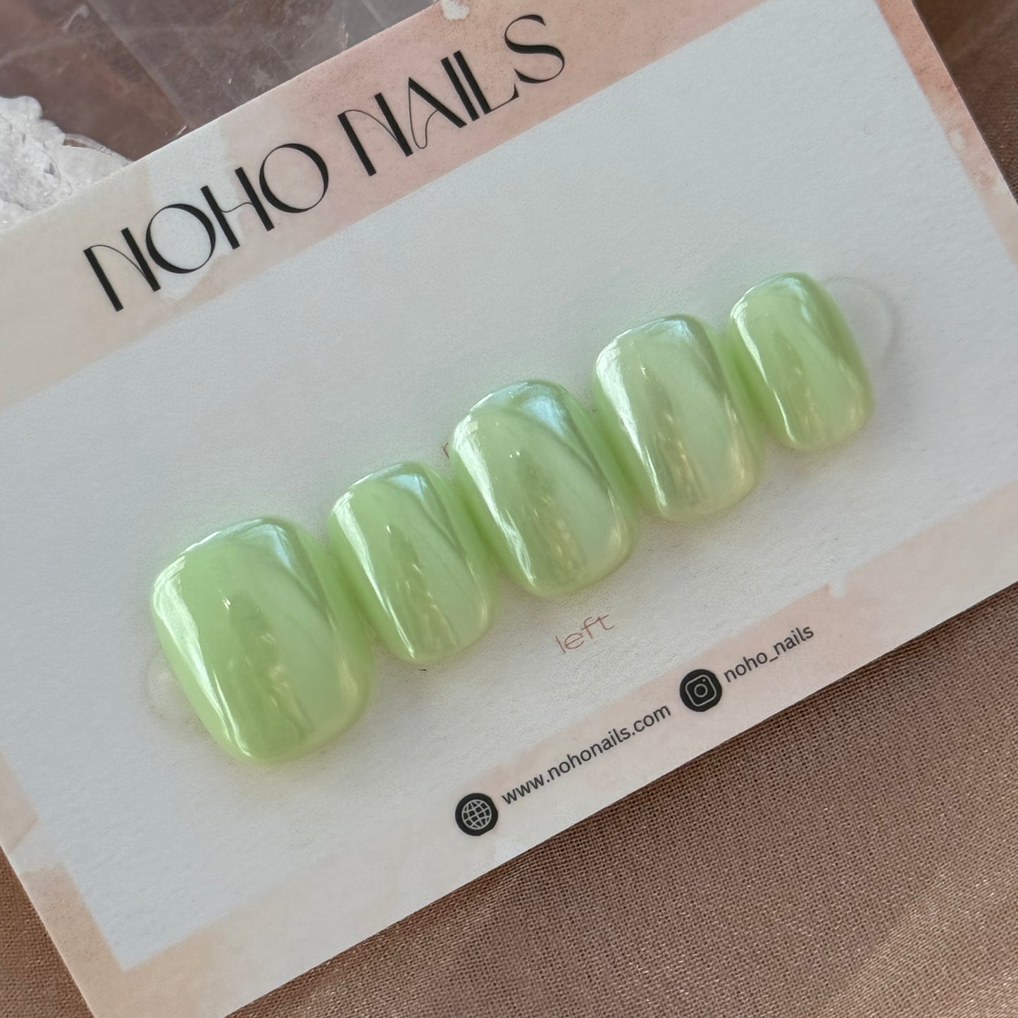 Lawn-ing For You Crystal Platinum - Noho Nails