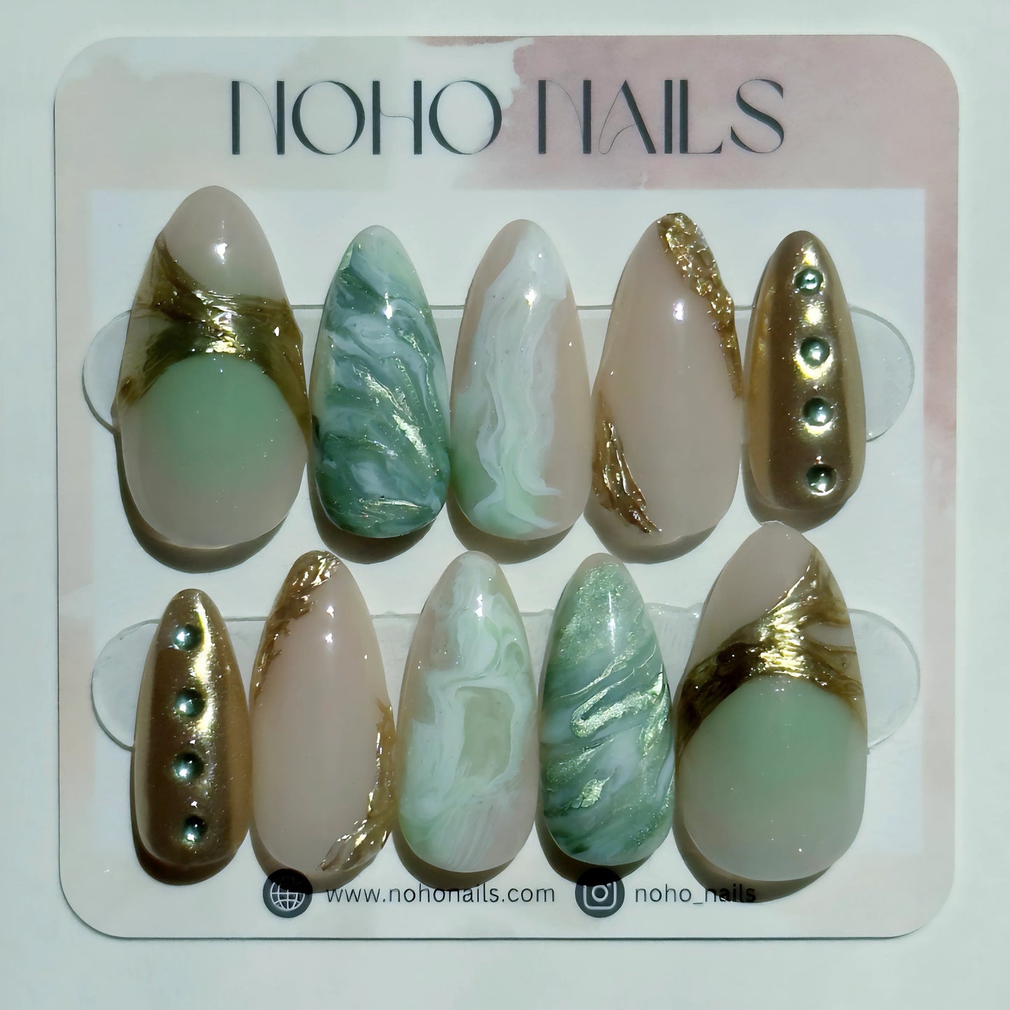 Gilded Jade - Noho Nails