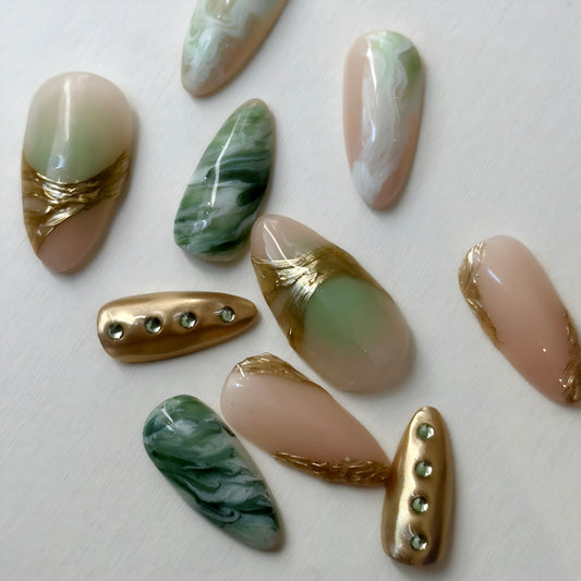 Gilded Jade - Noho Nails