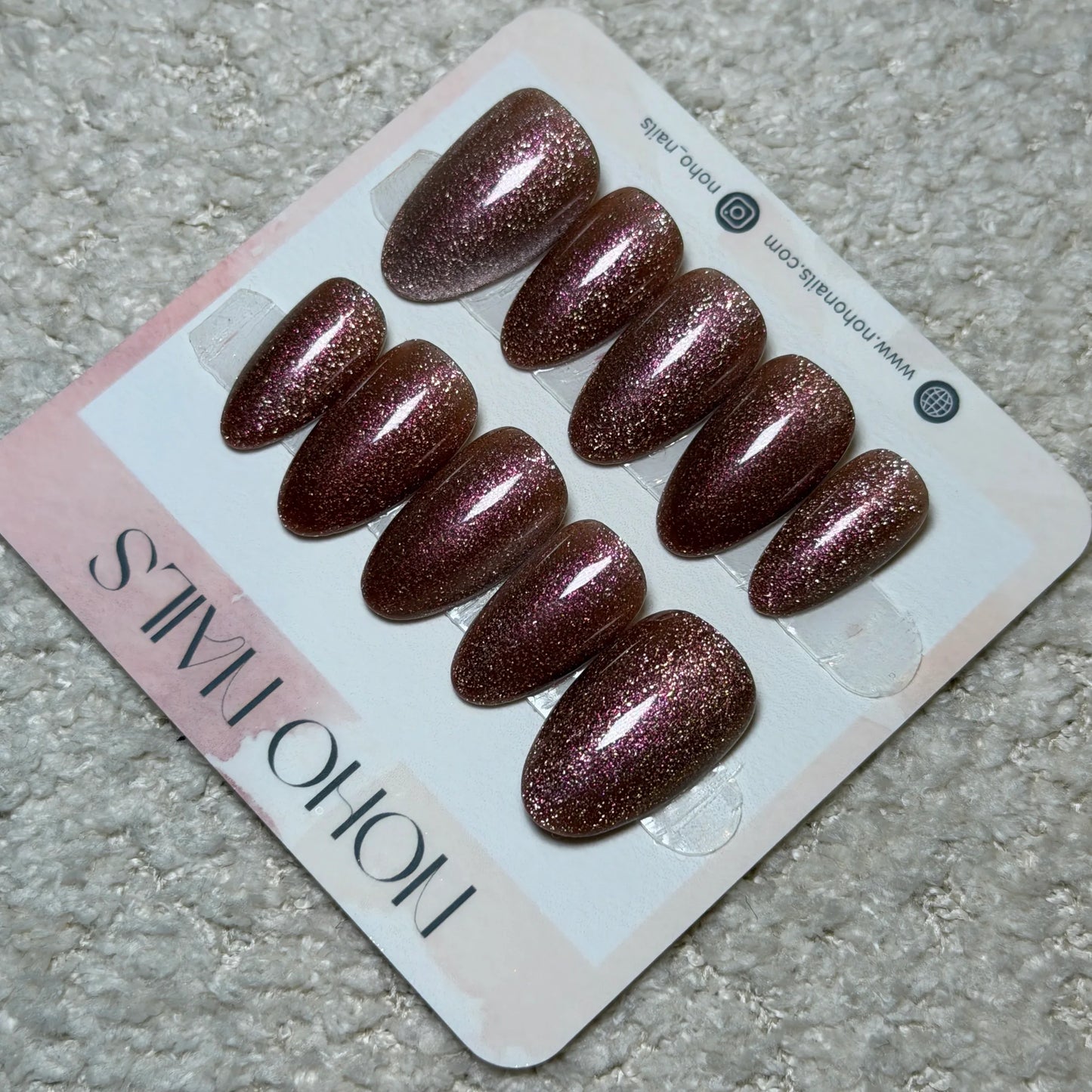 Satin Sangria - Noho Nails