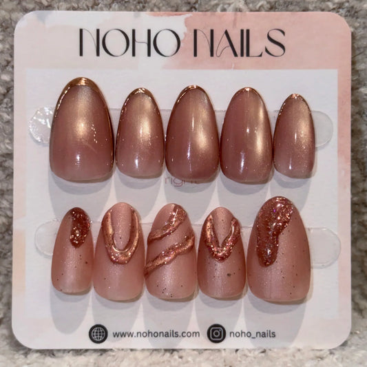 Sunset Ripple - Noho Nails