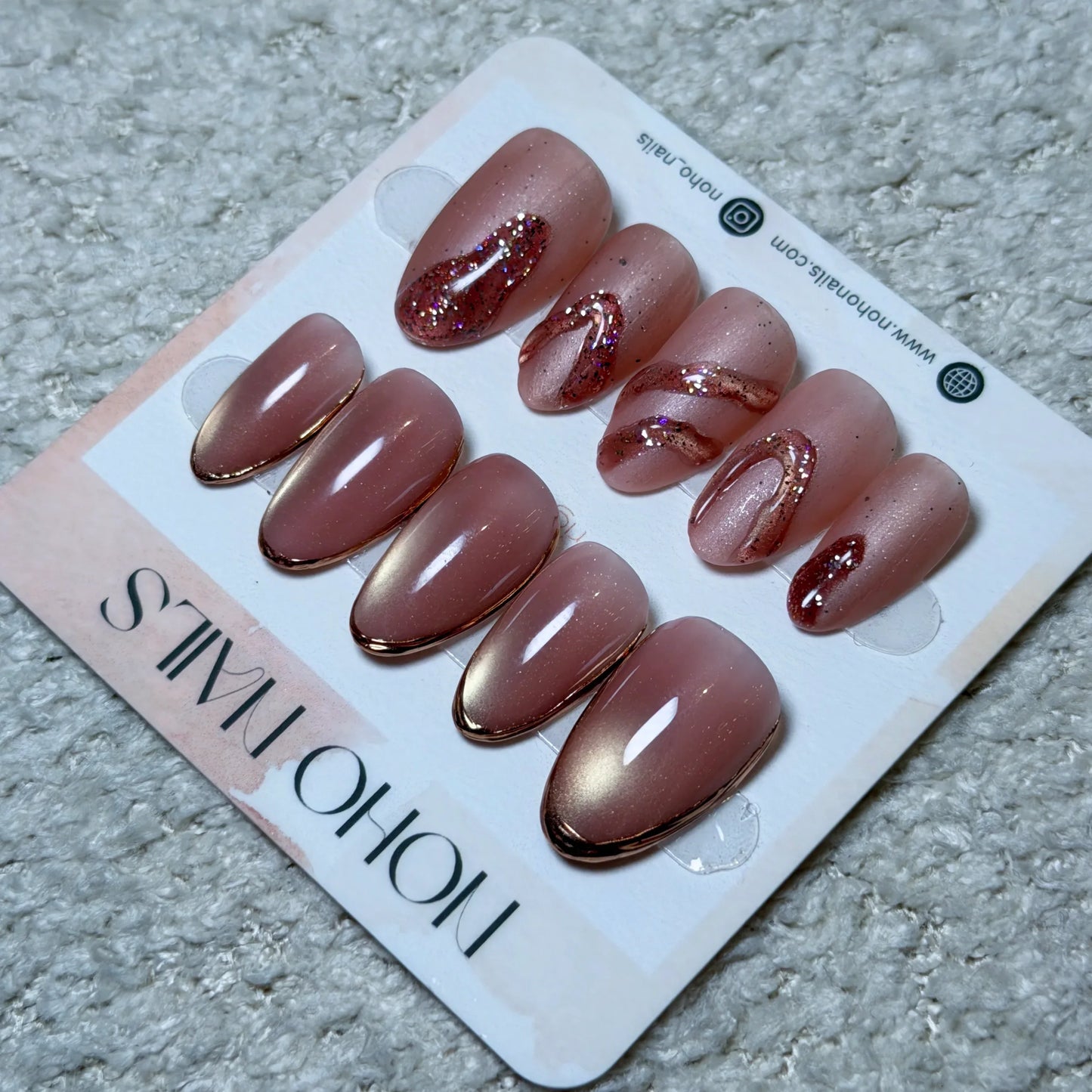 Sunset Ripple - Noho Nails