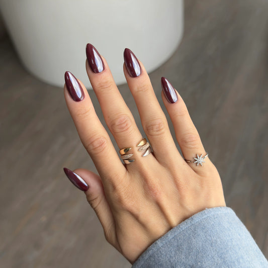 Cherry Red Chrome - Noho Nails