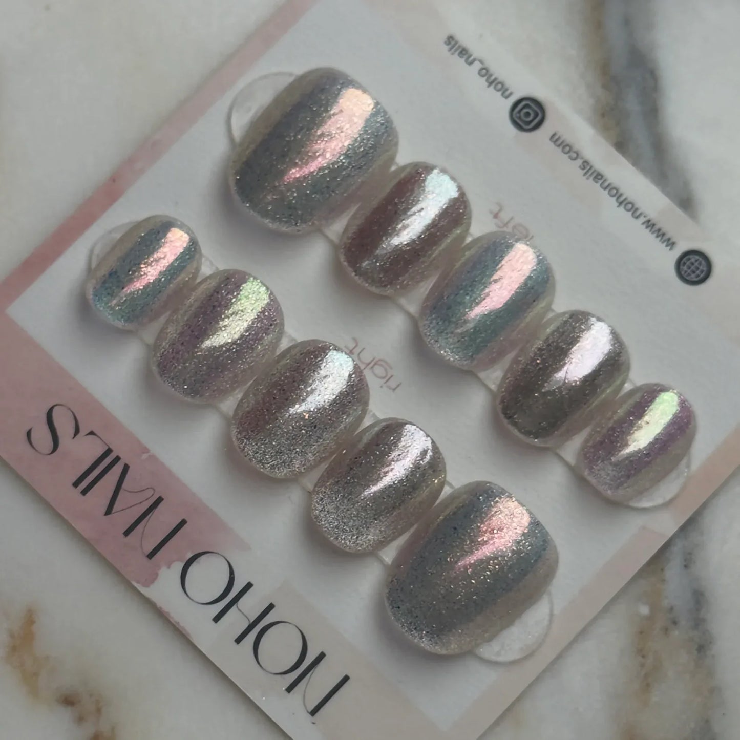 Chrome Pop - Noho Nails