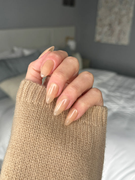 Beige Flag - Noho Nails