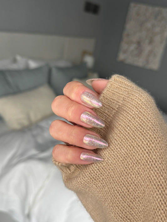 Beige Flag Reflections - Noho Nails