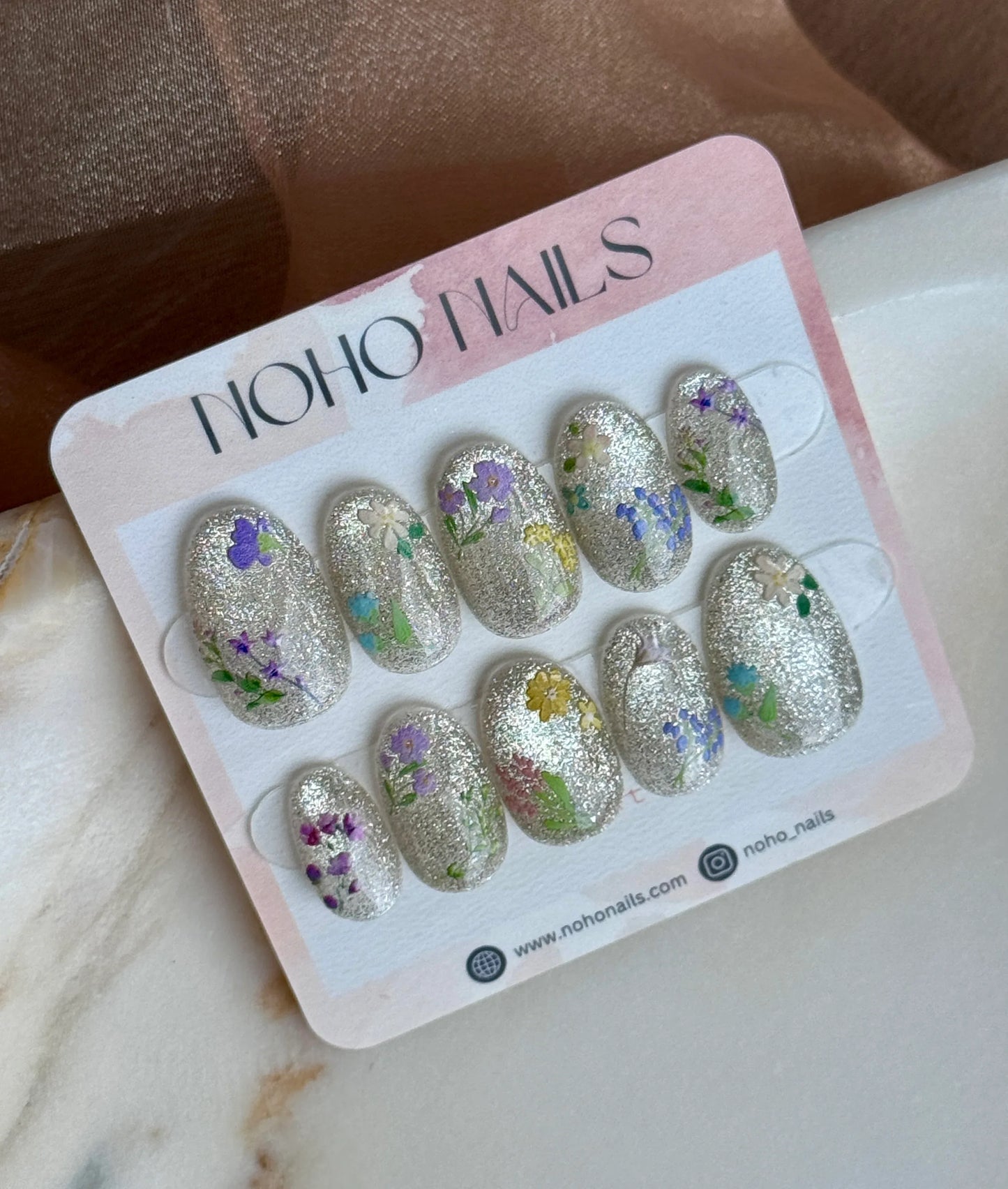 Glittering Garden - Noho Nails