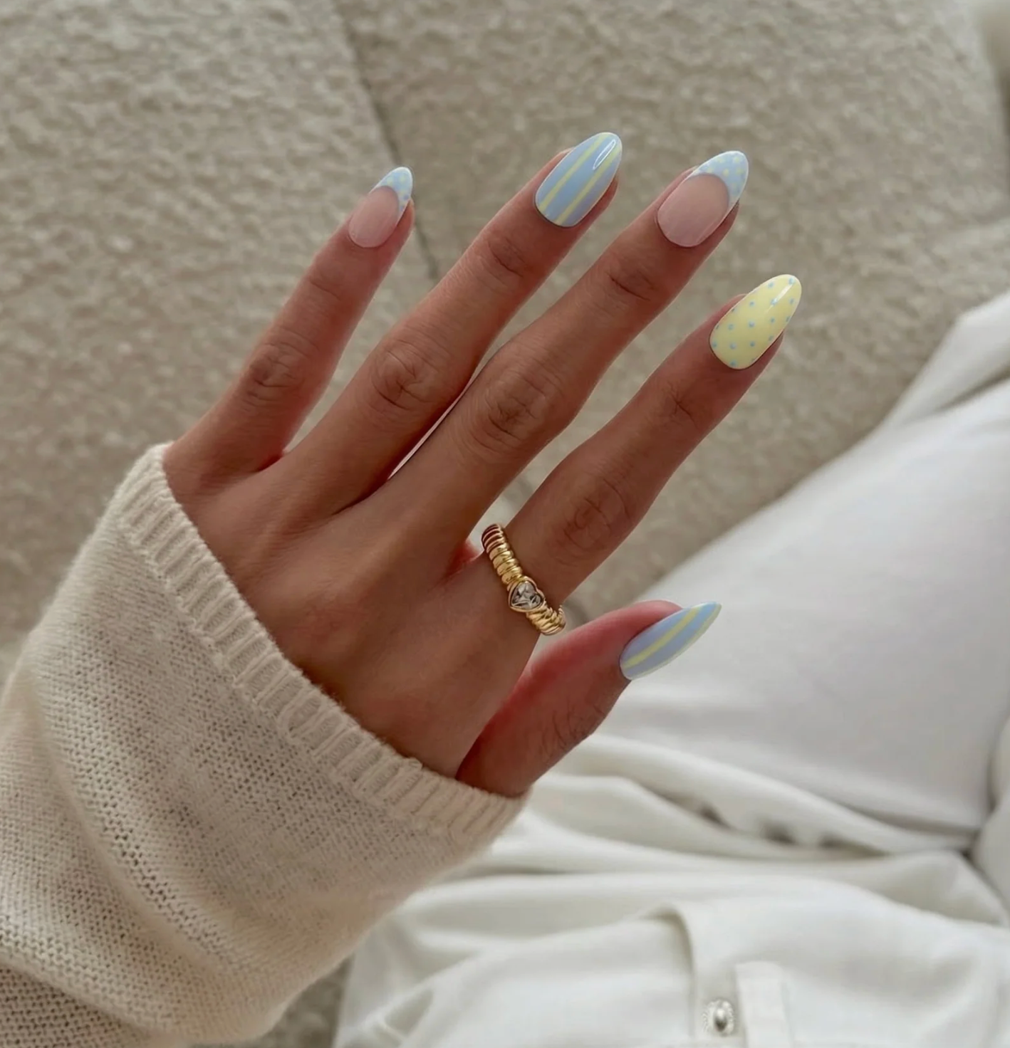French Tip Press-on Nails