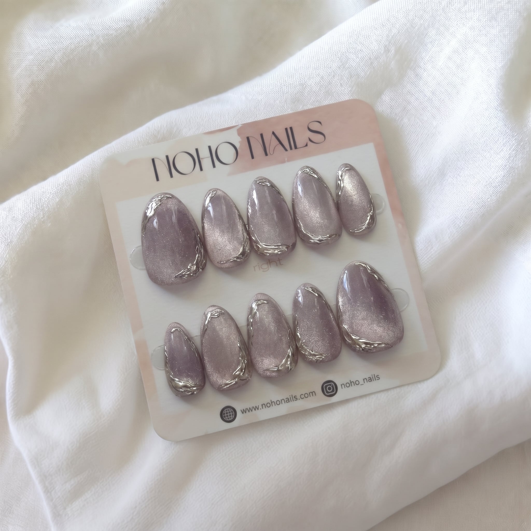 Silver Haze - Noho Nails