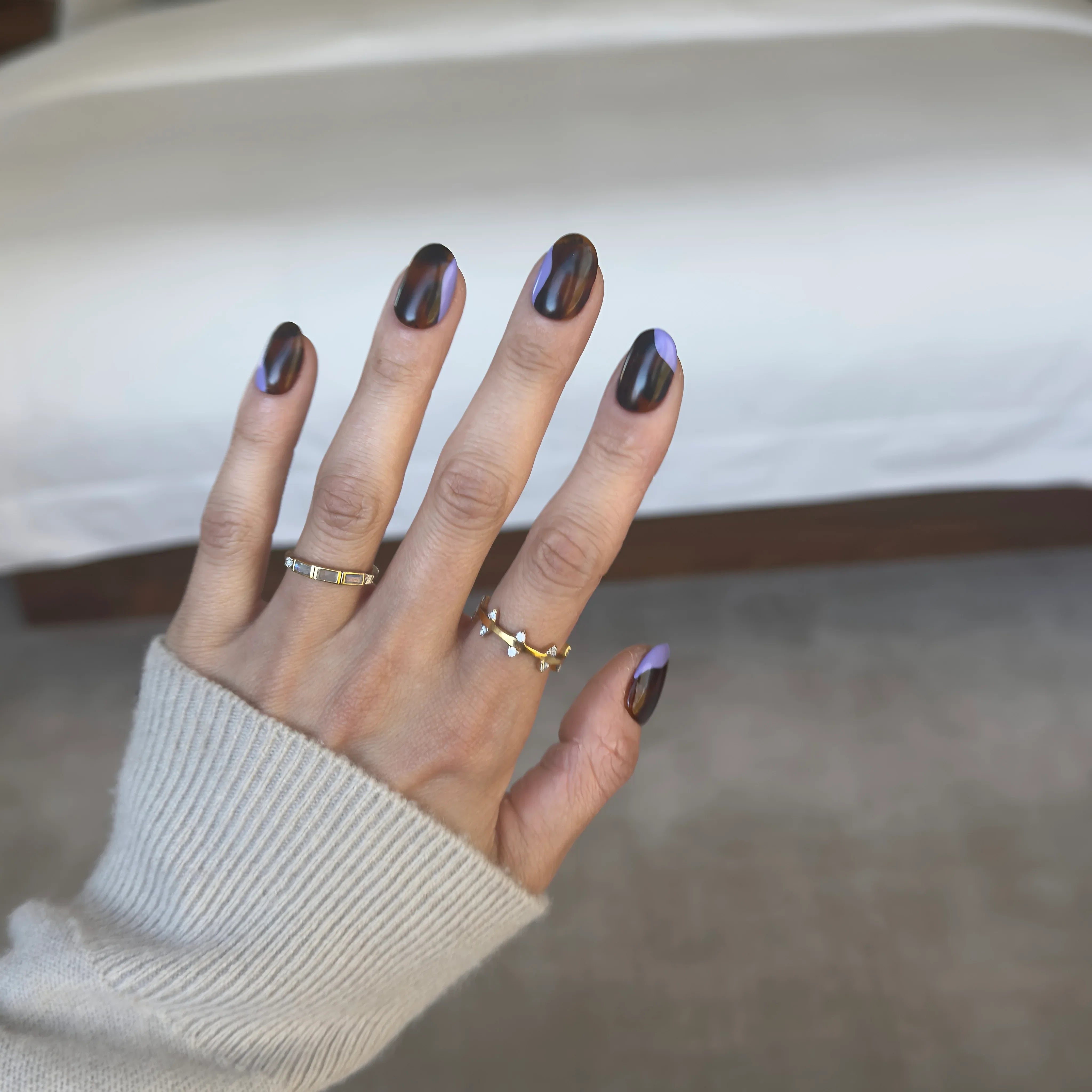 Tortoise Mosiac - Noho Nails