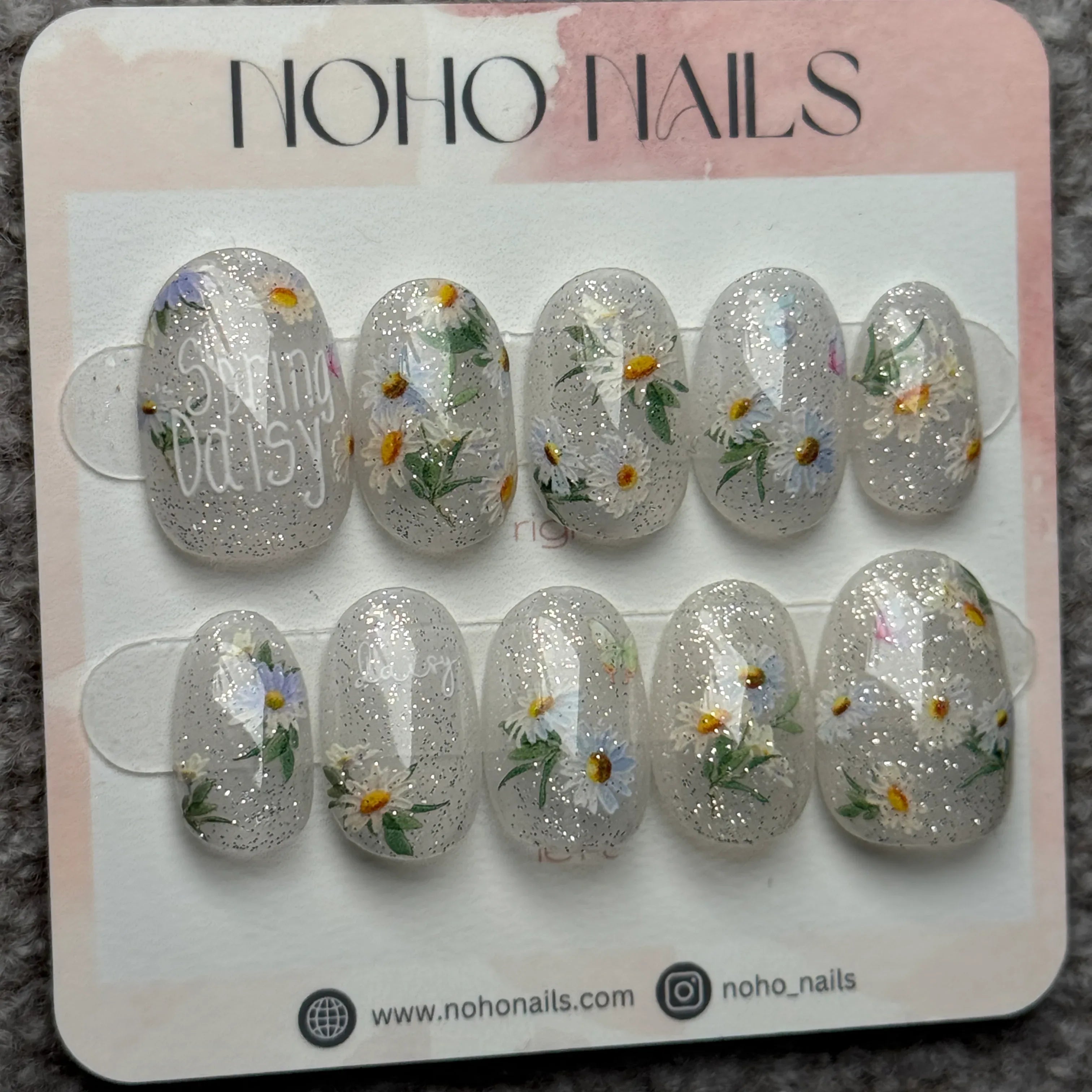 Spring Daisy - Noho Nails