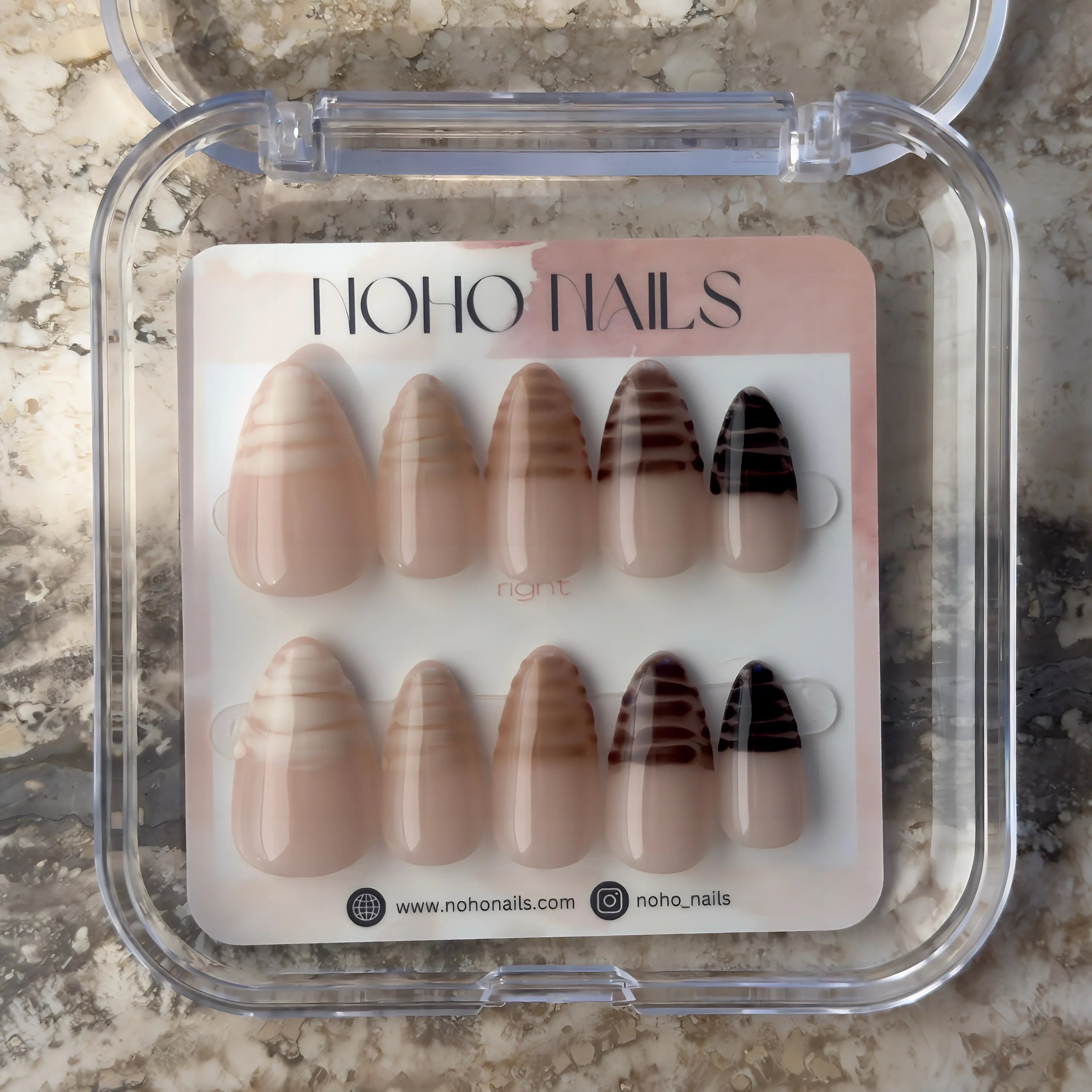 Croc Ombré - Noho Nails
