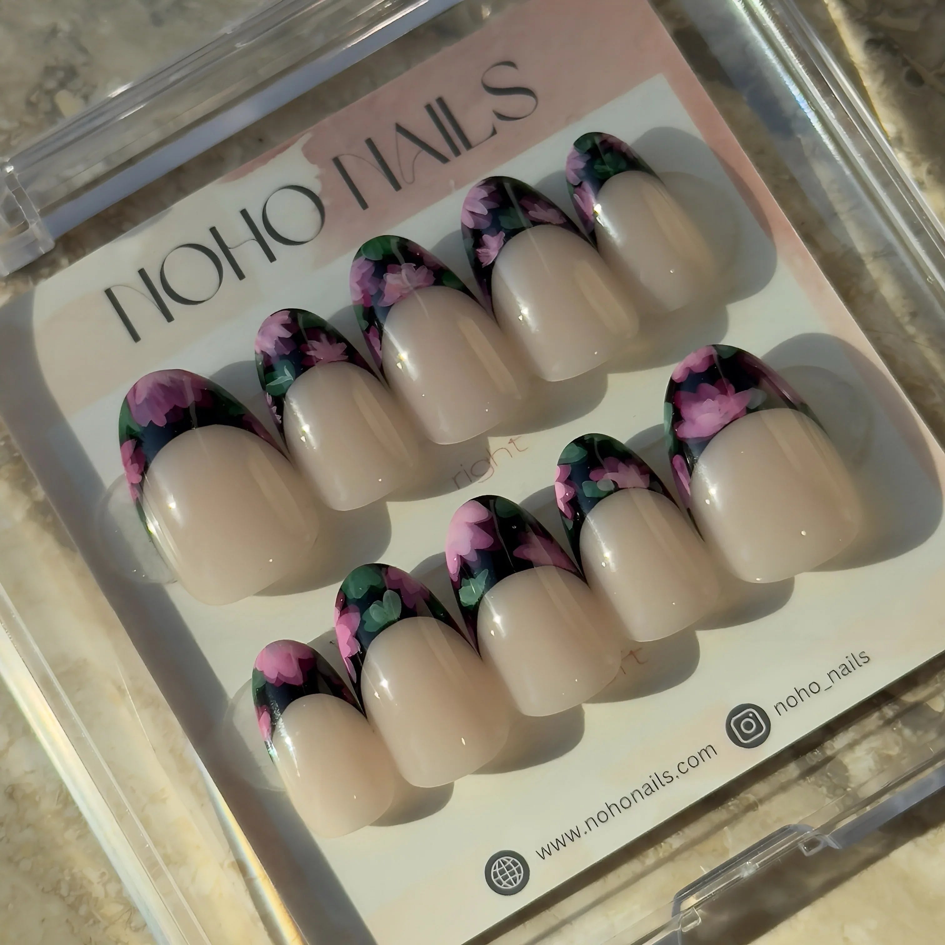 Noir Flora - Noho Nails