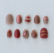 Caramel Apple - Noho Nails