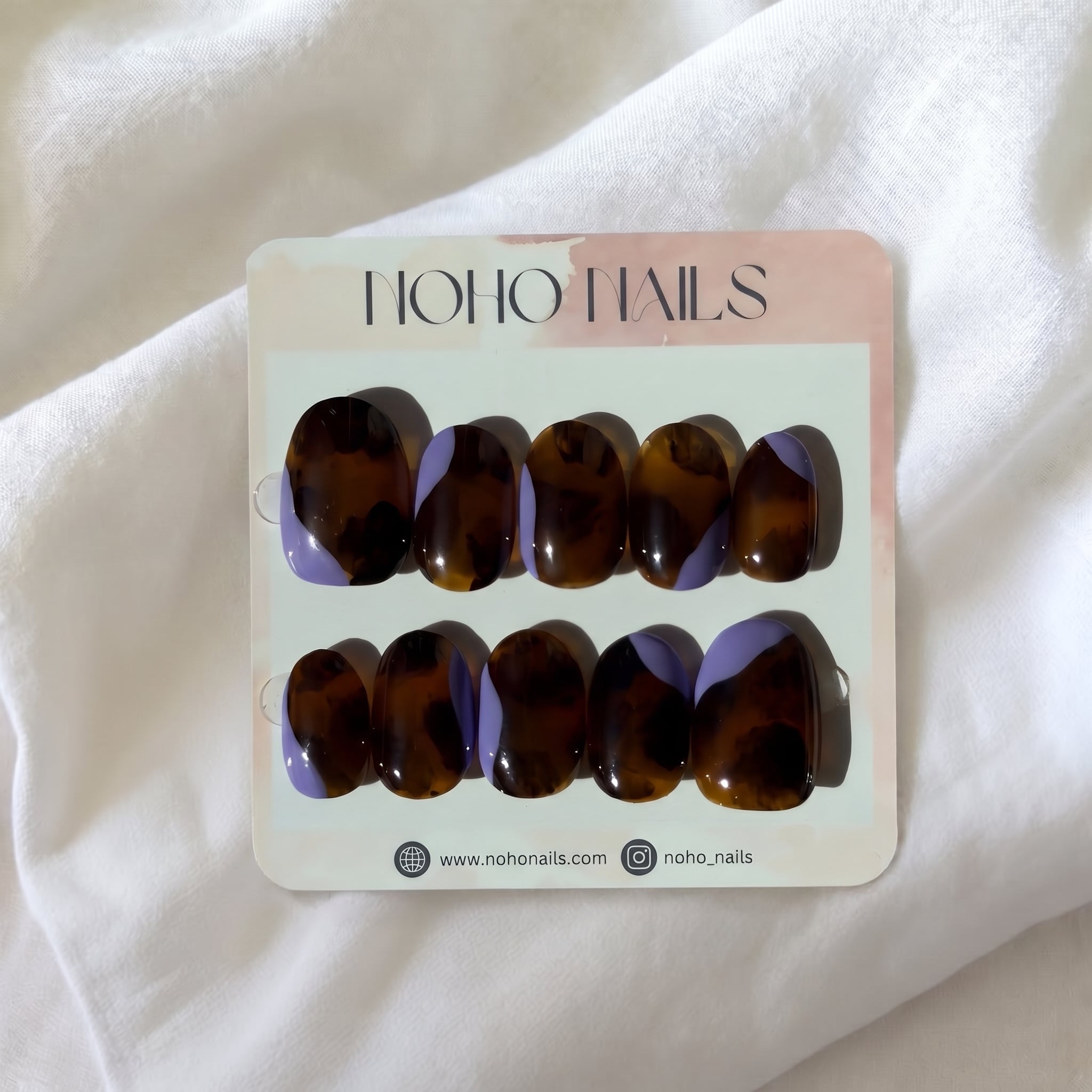 Tortoise Mosiac - Noho Nails