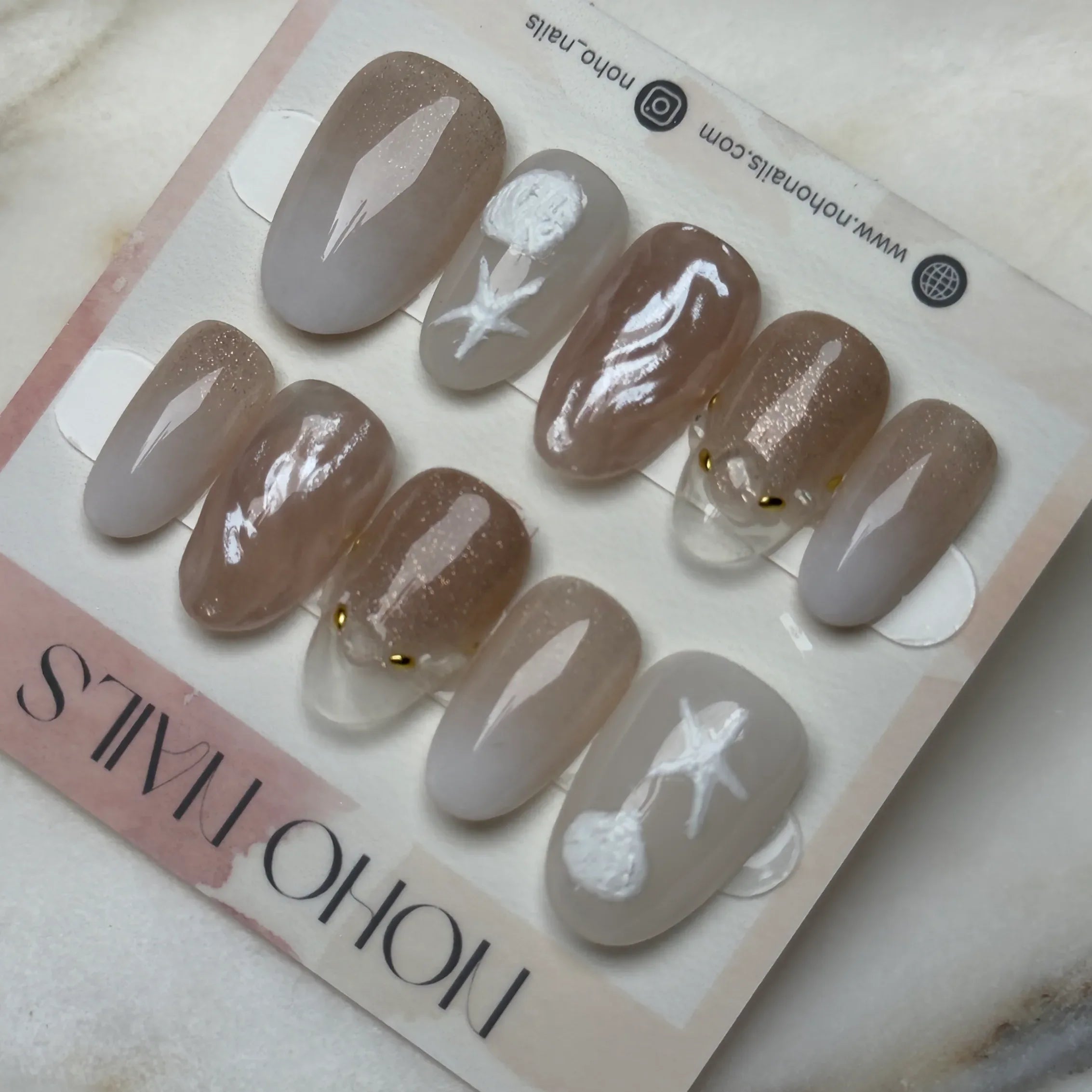 Nude on the Beach - Noho Nails