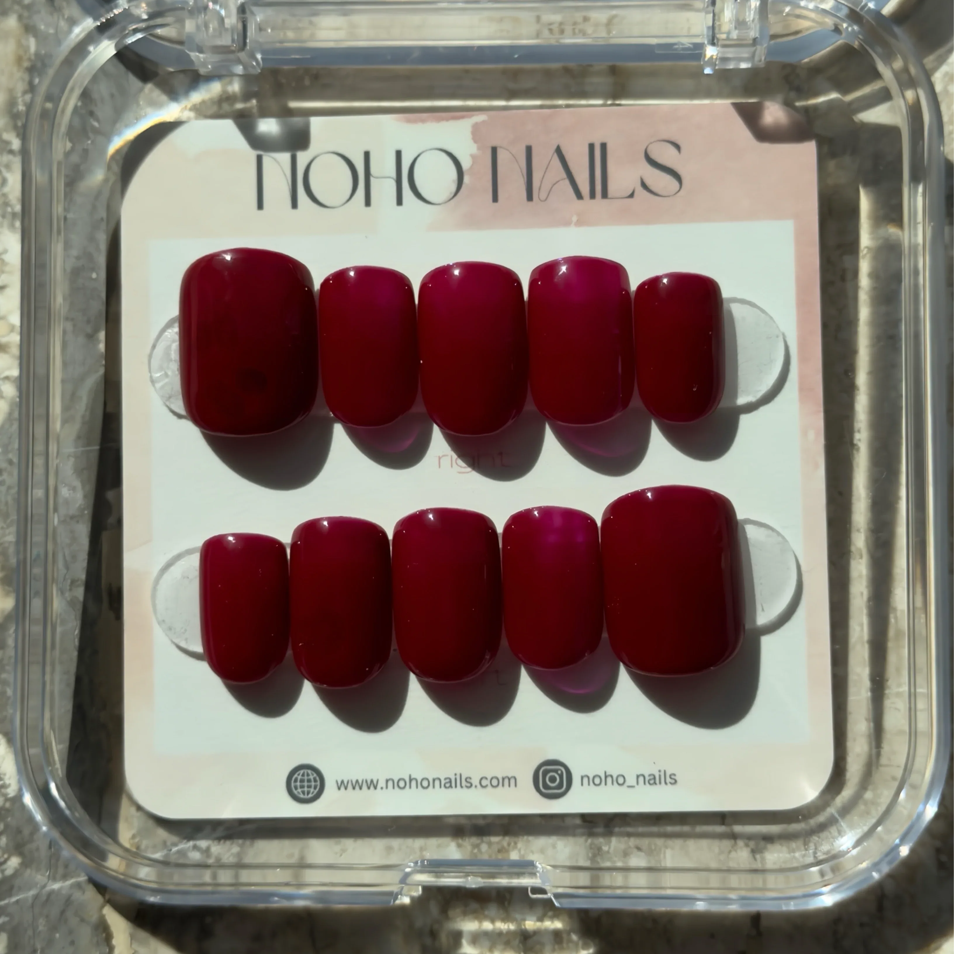 Plum Out Of Luck - Noho Nails