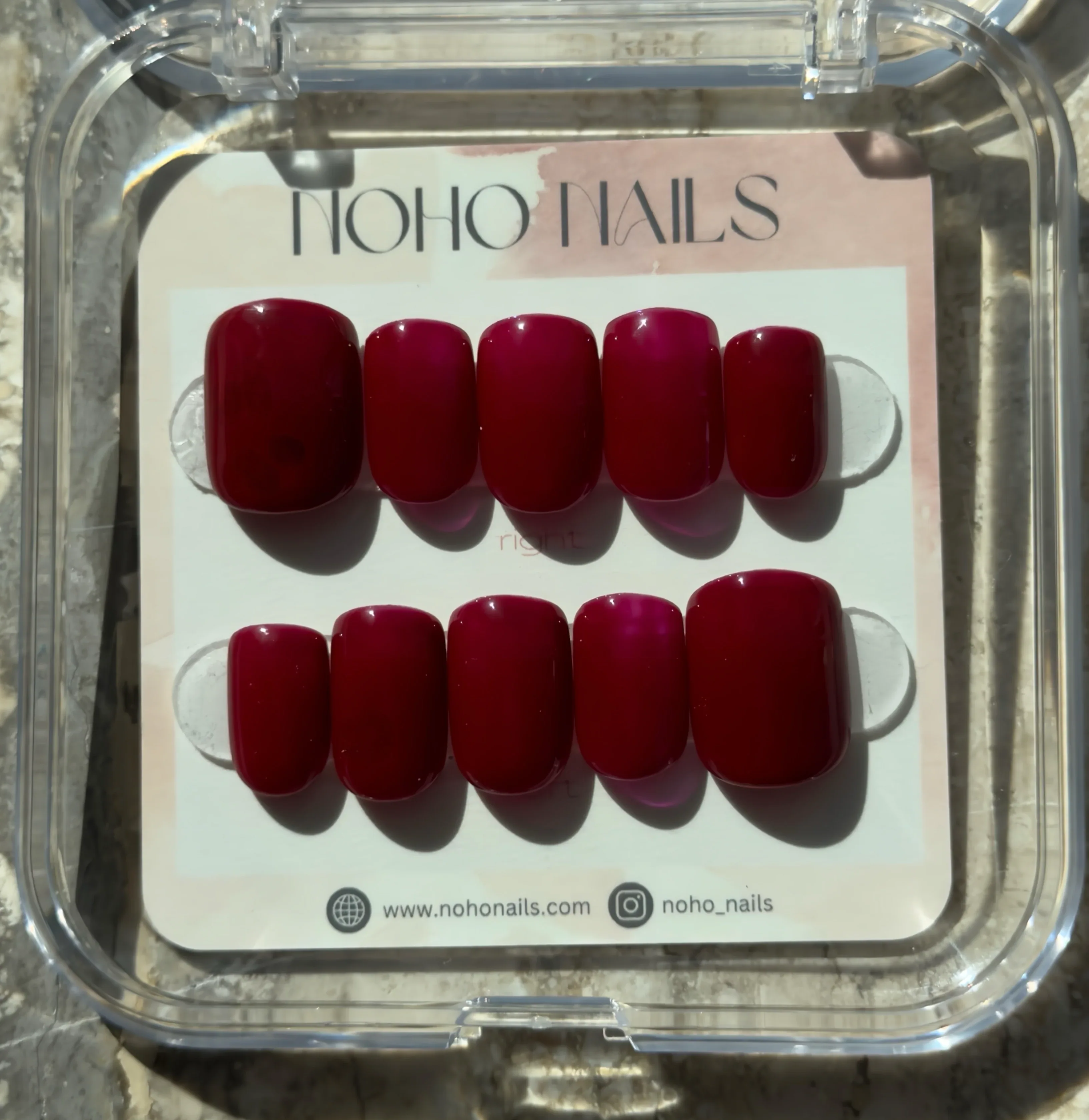 Plum Out Of Luck - Noho Nails