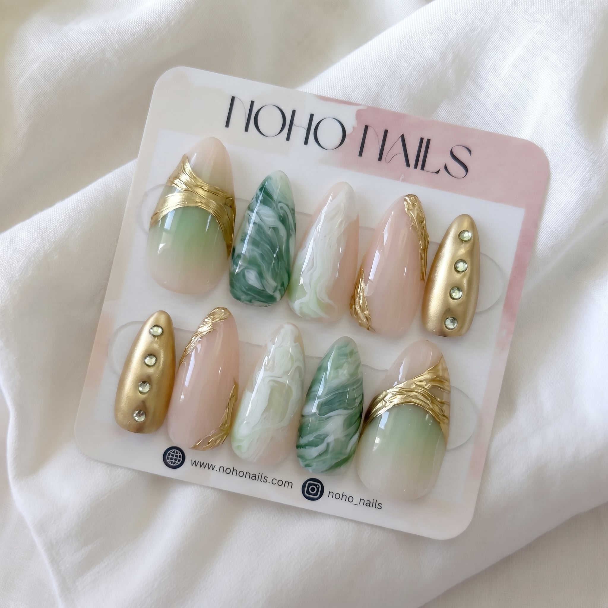 Gilded Jade - Noho Nails