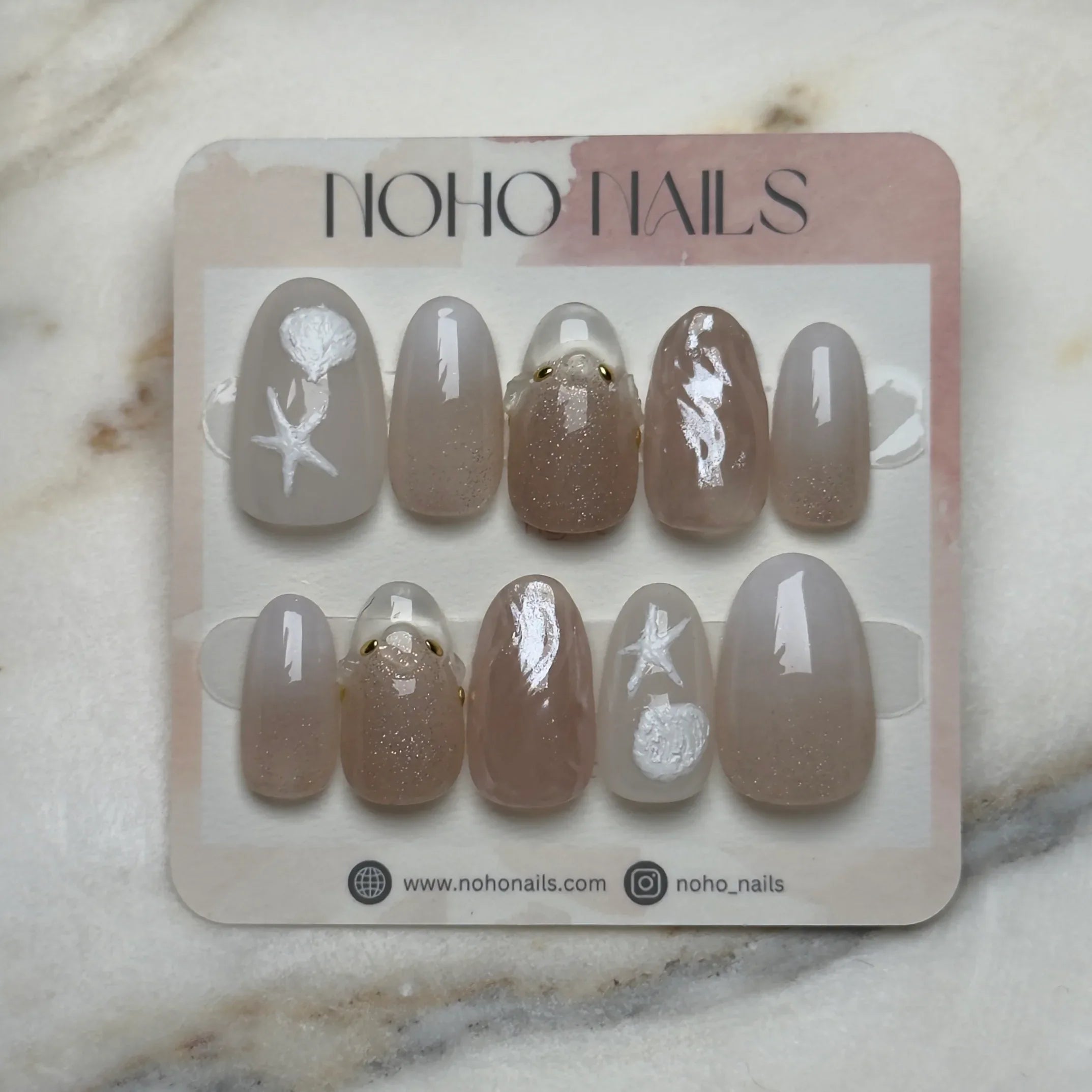 Nude on the Beach - Noho Nails