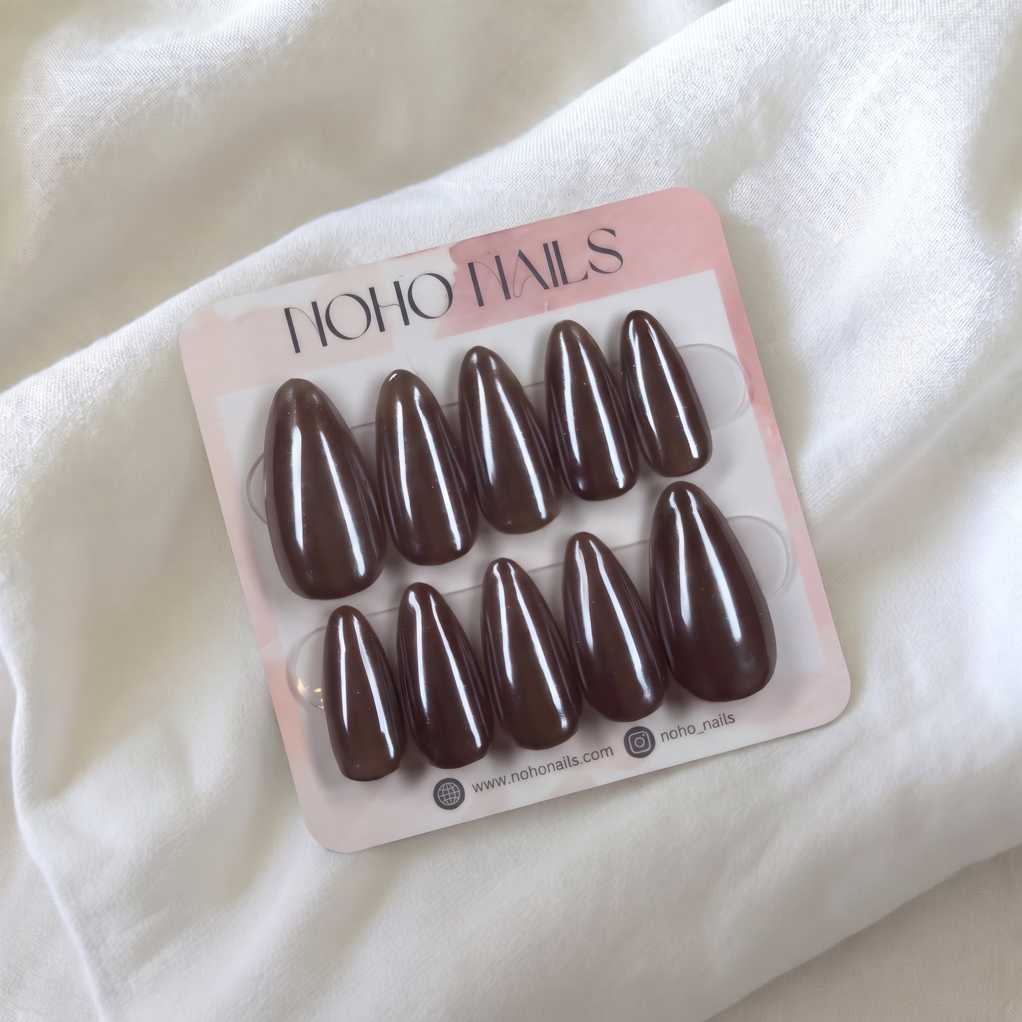 Chrome Brownie - Noho Nails