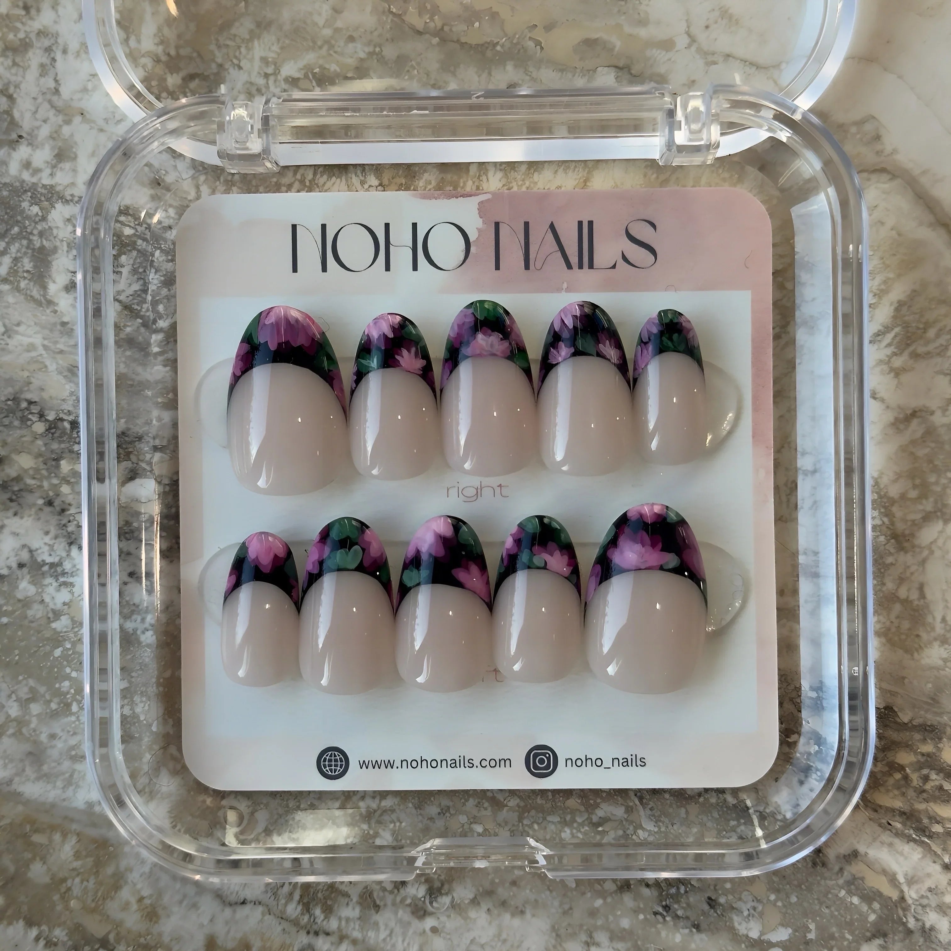 Noir Flora - Noho Nails
