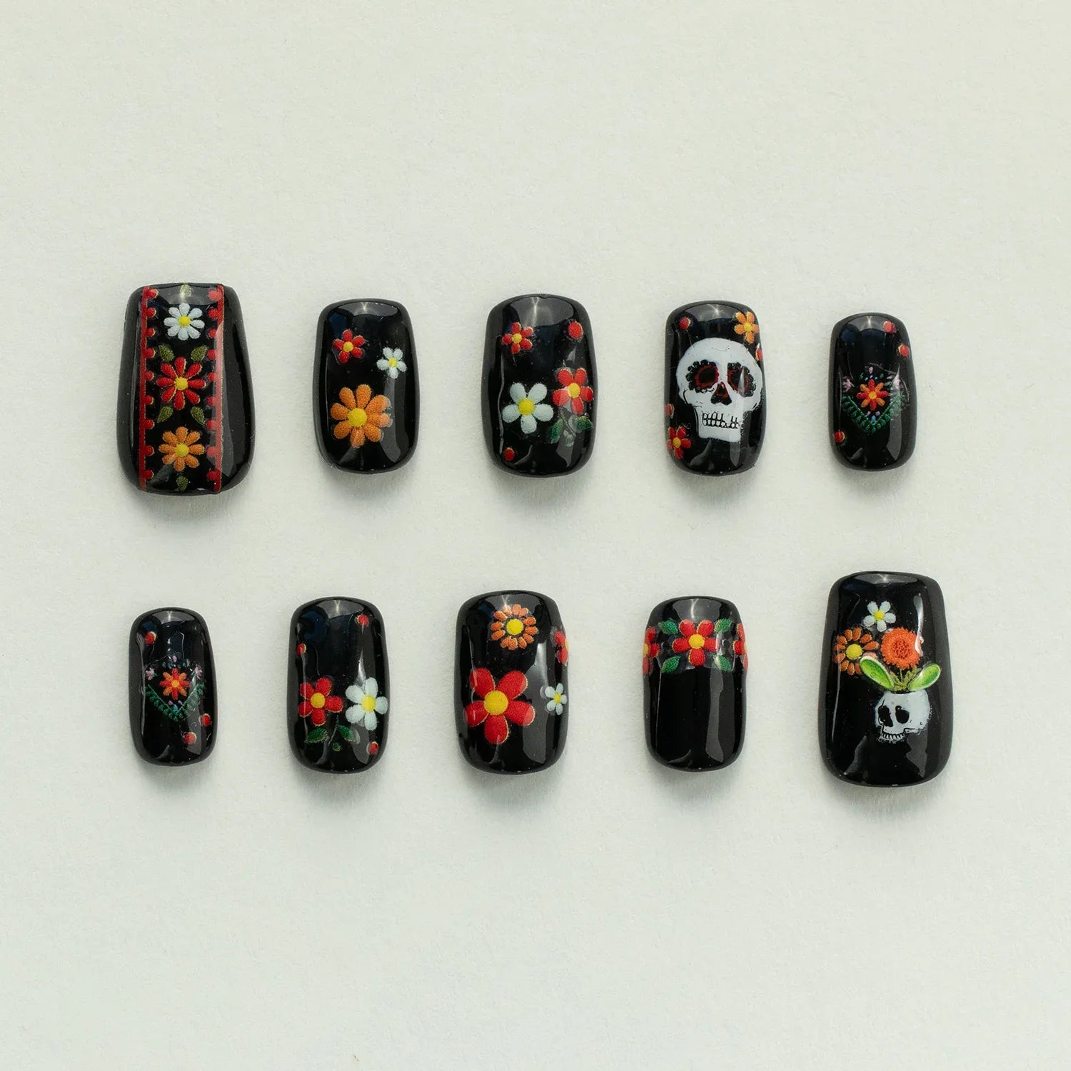 Blooming Bones - Noho Nails