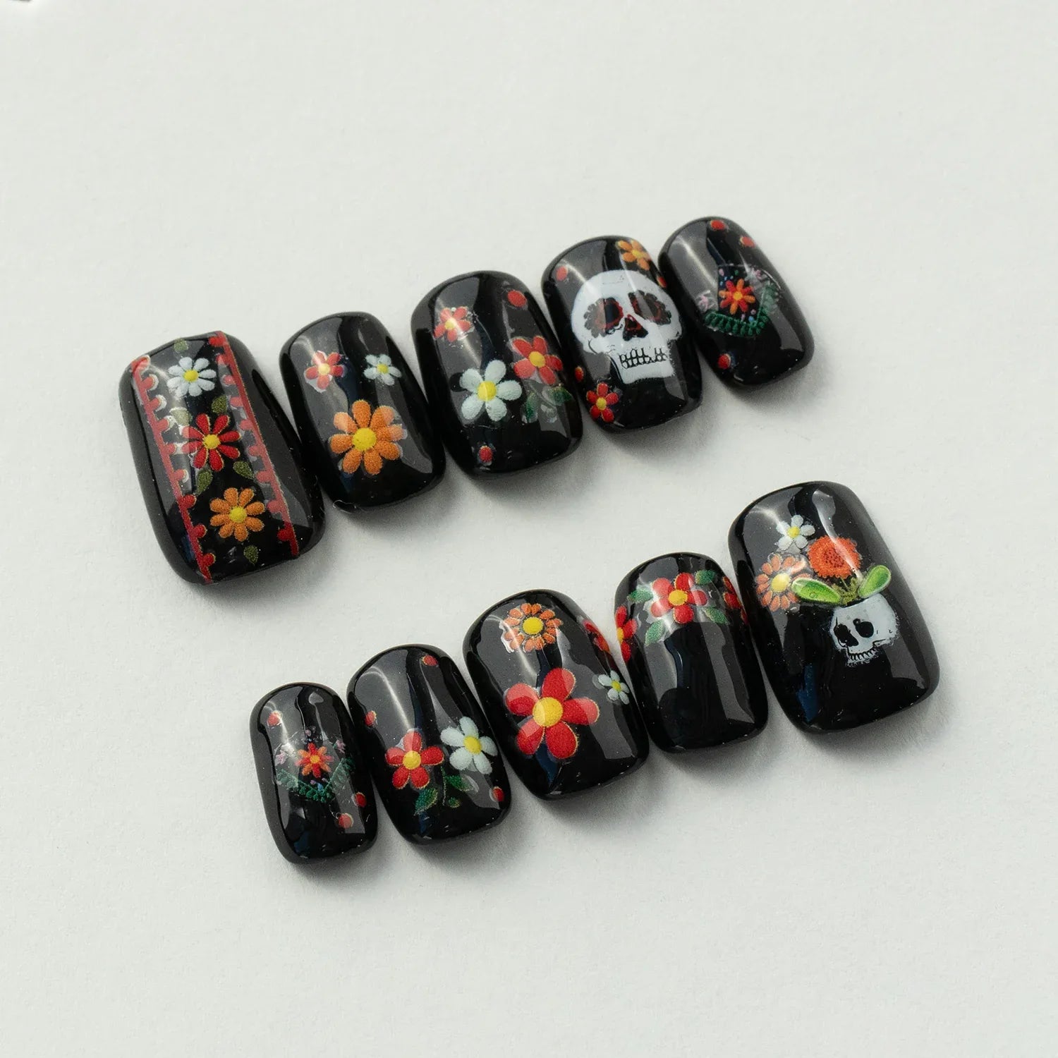Blooming Bones - Noho Nails