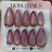 Pinking of Sparkle - Noho Nails