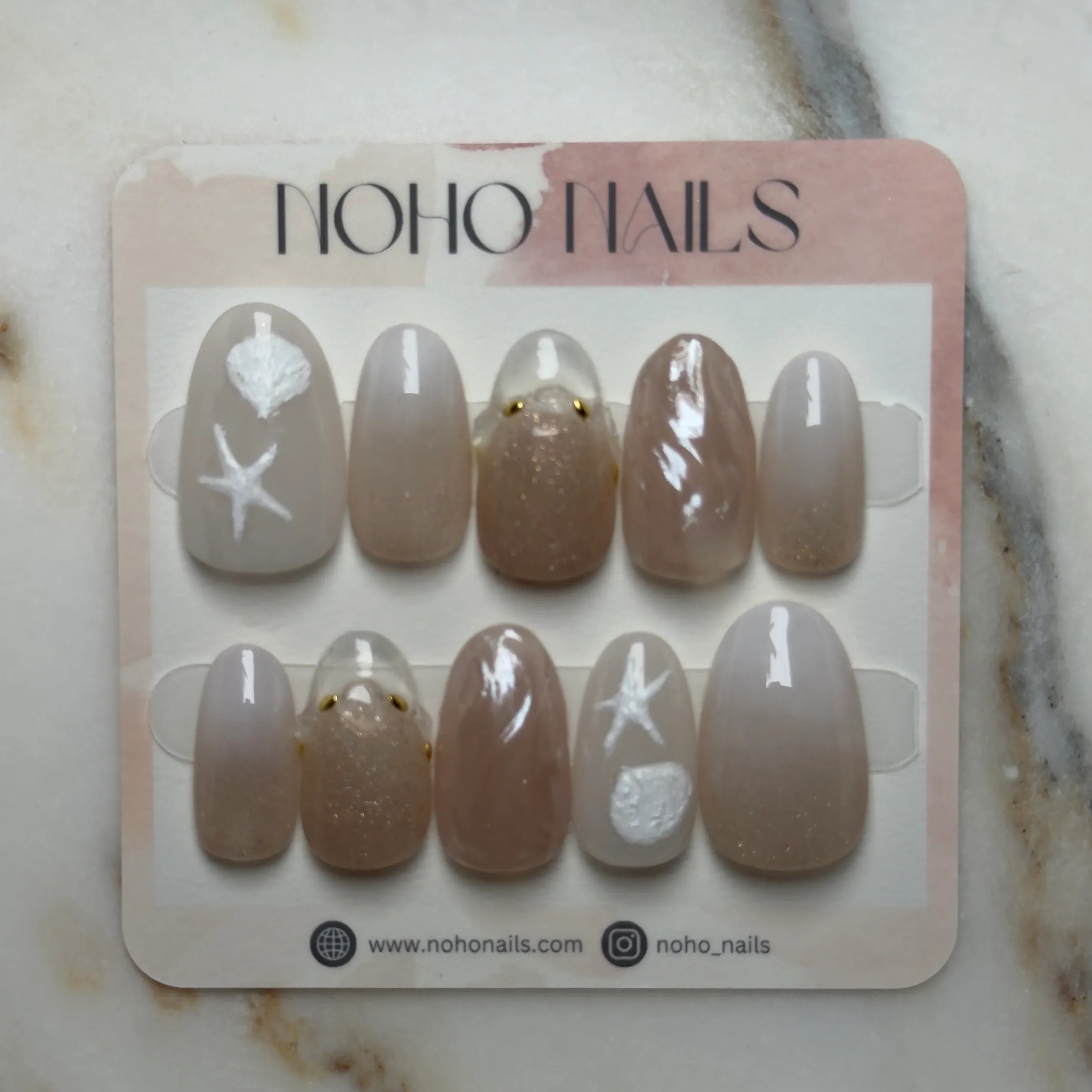 Nude on the Beach - Noho Nails