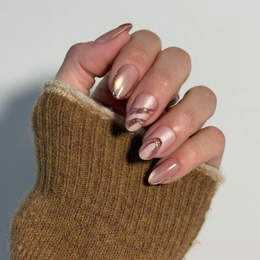 Sunset Ripple - Noho Nails