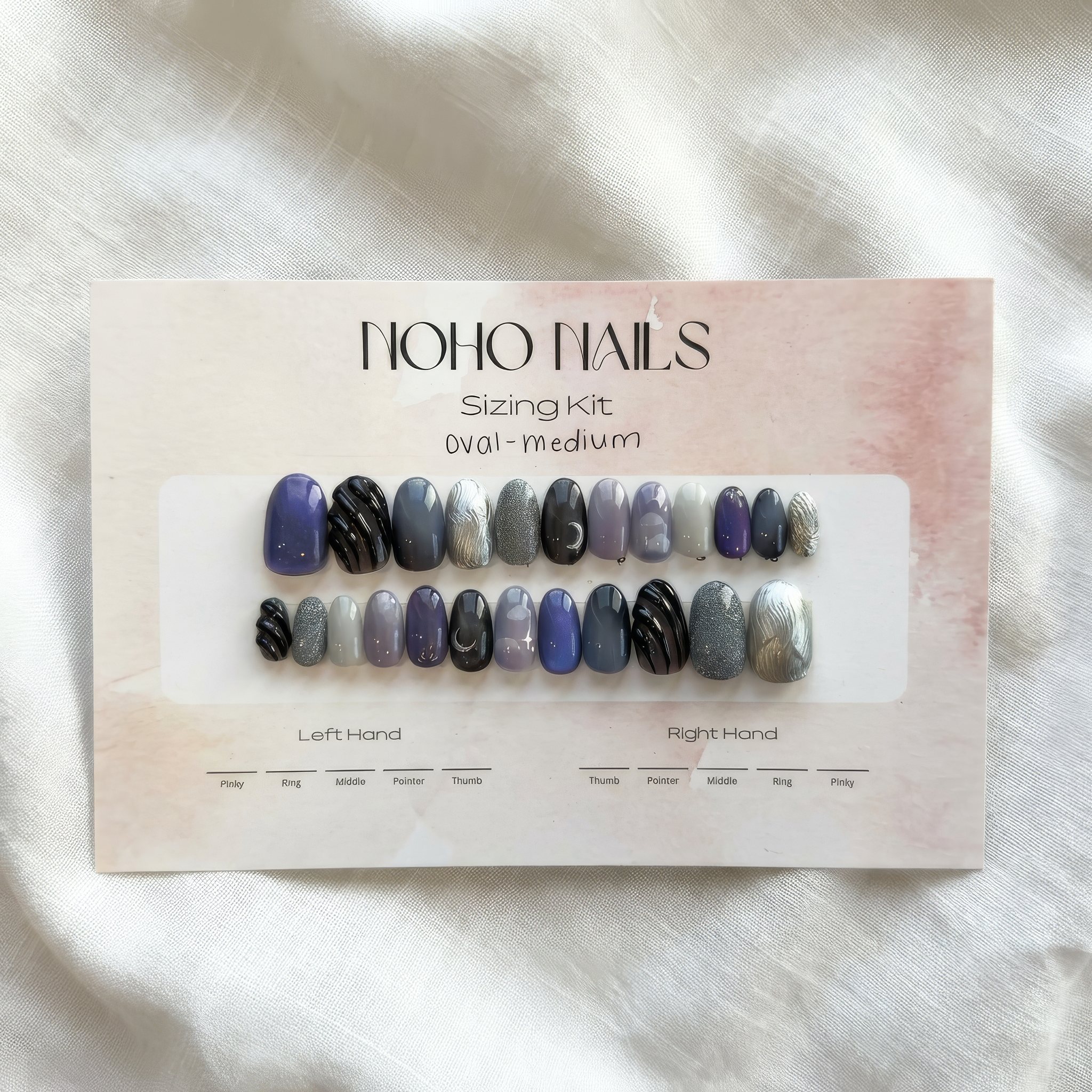 Ready to Wear Sizing Kit with Nail Art