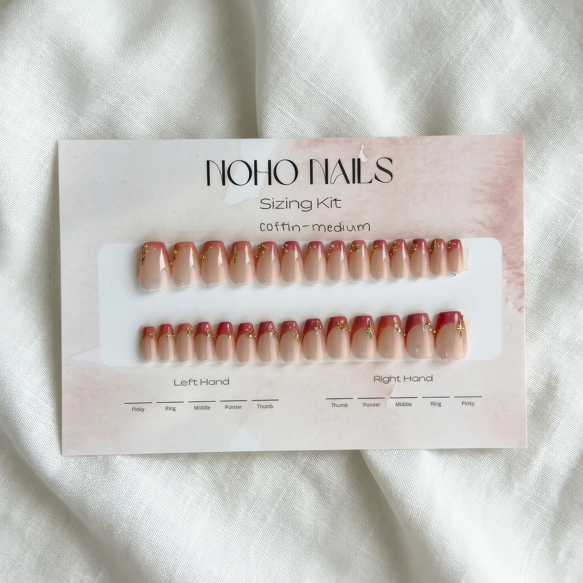Ready to Wear Sizing Kit with Nail Art