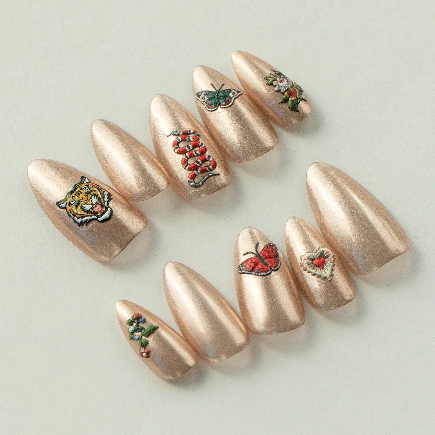 Gilded Gucci - Noho Nails