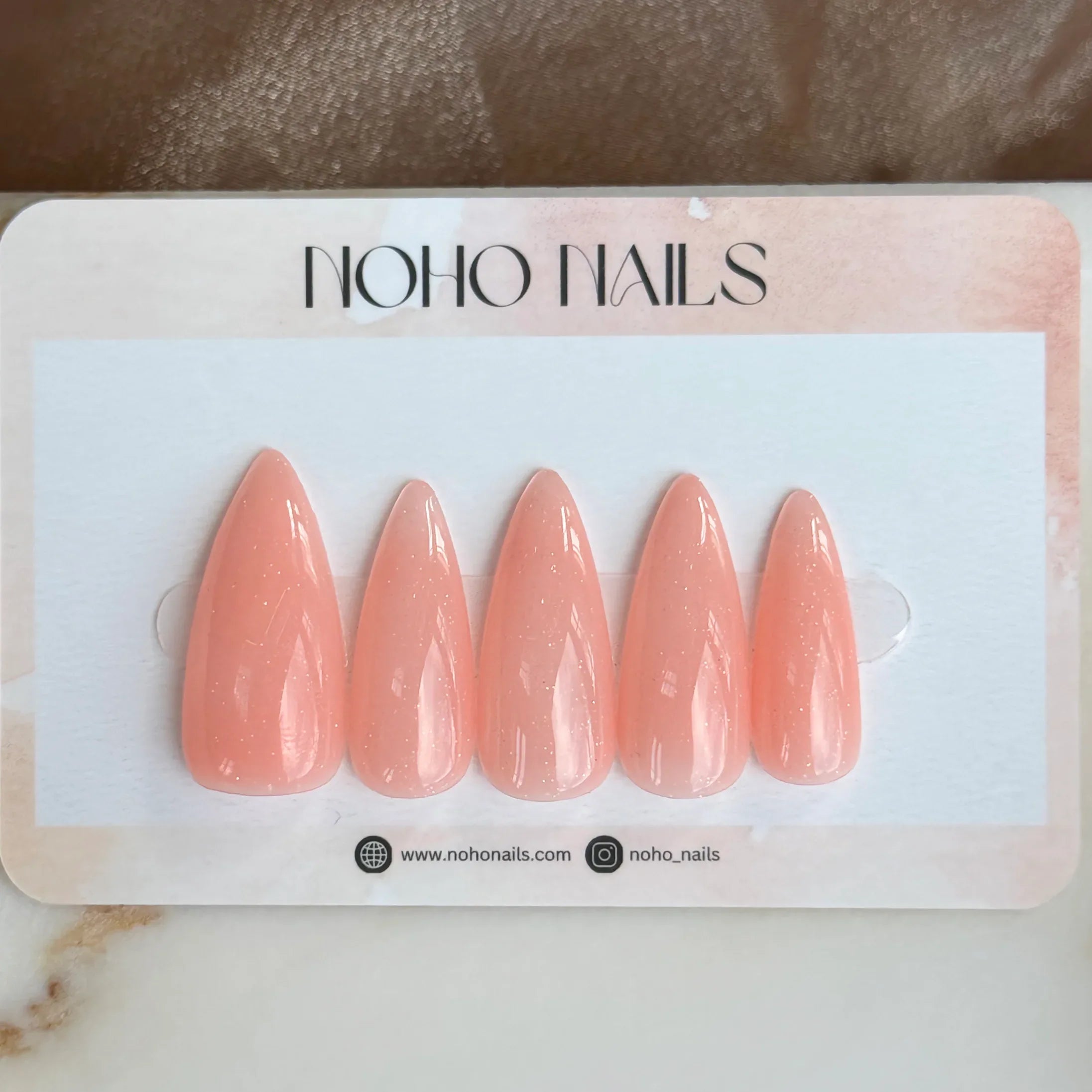Peach Pink - Noho Nails