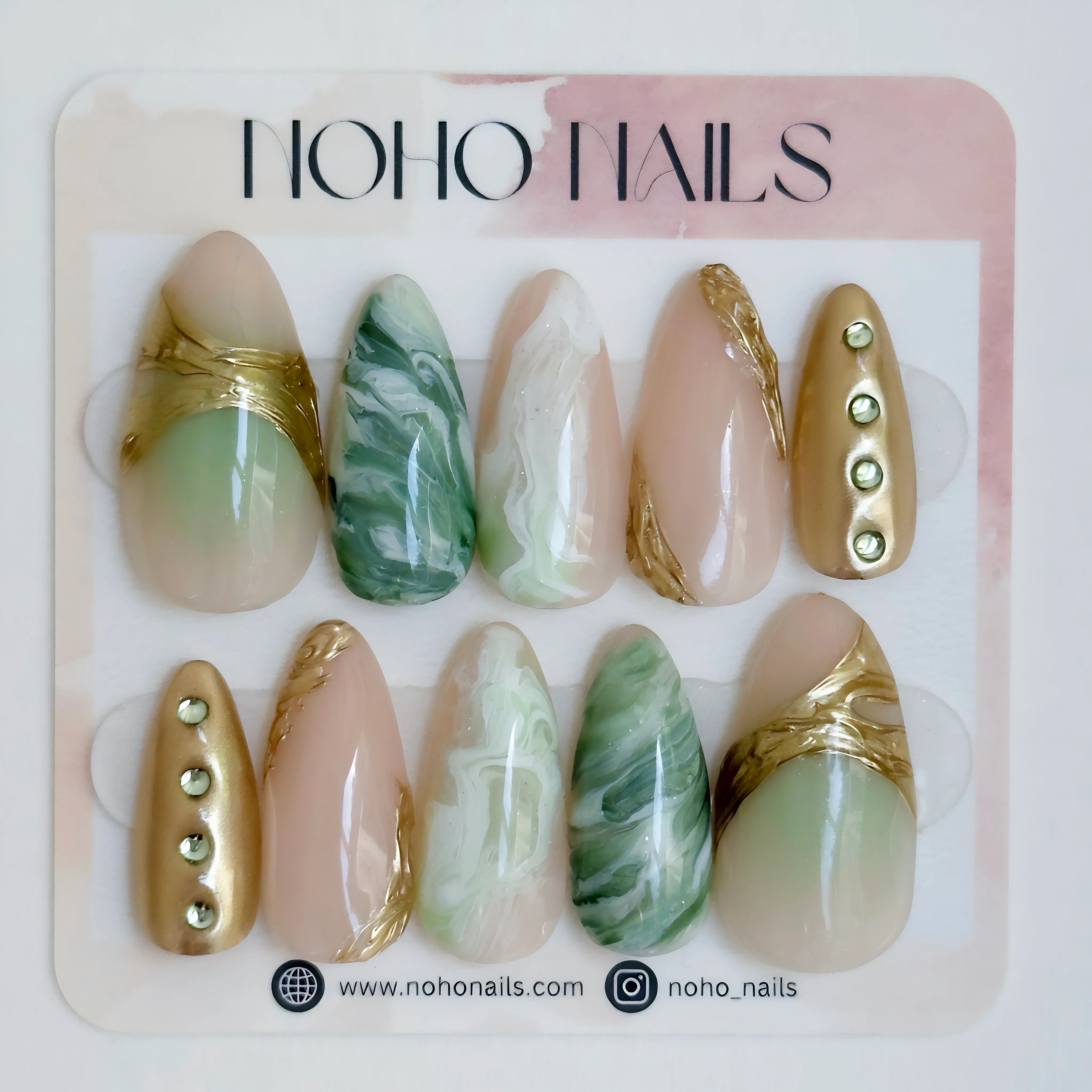 Gilded Jade - Noho Nails