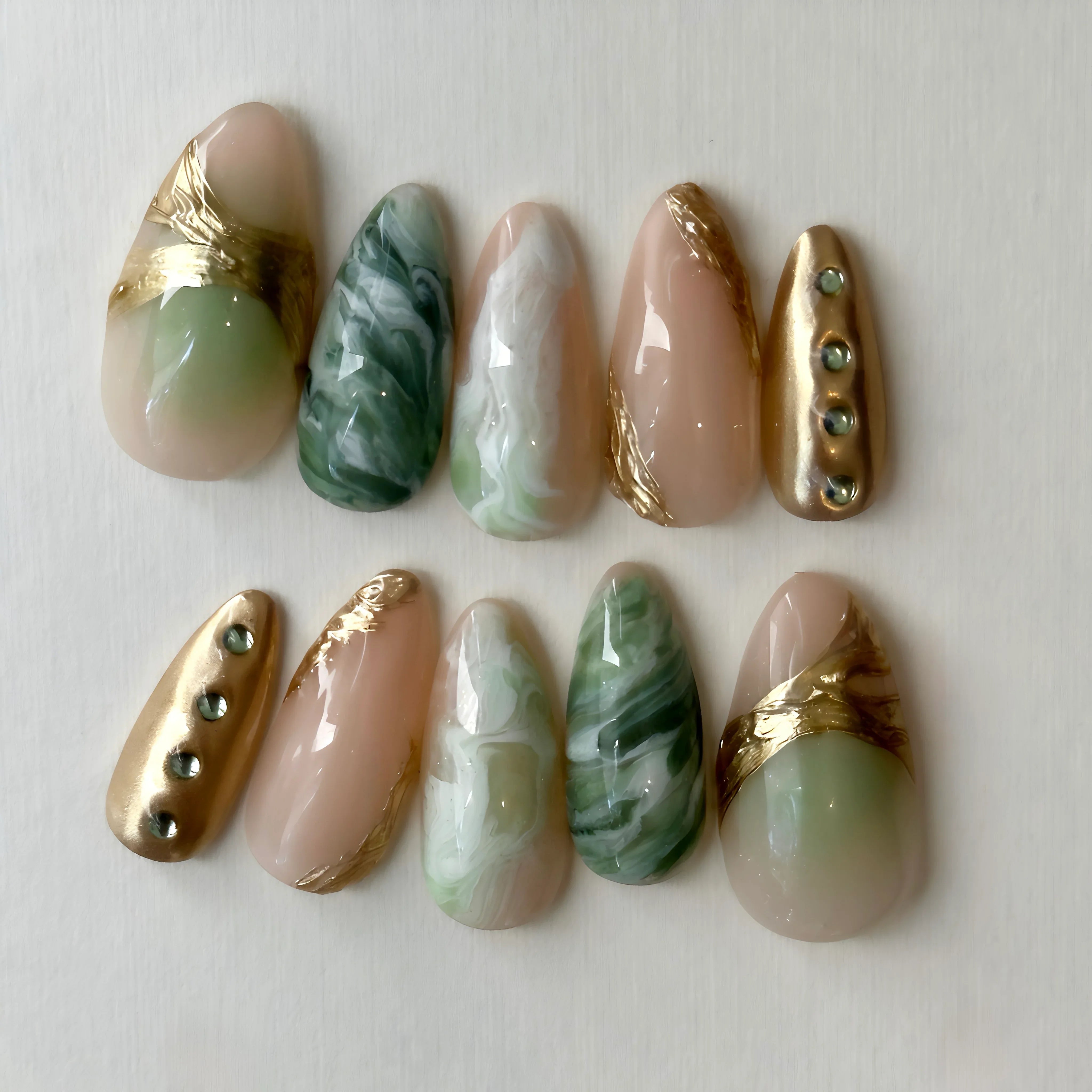Gilded Jade - Noho Nails