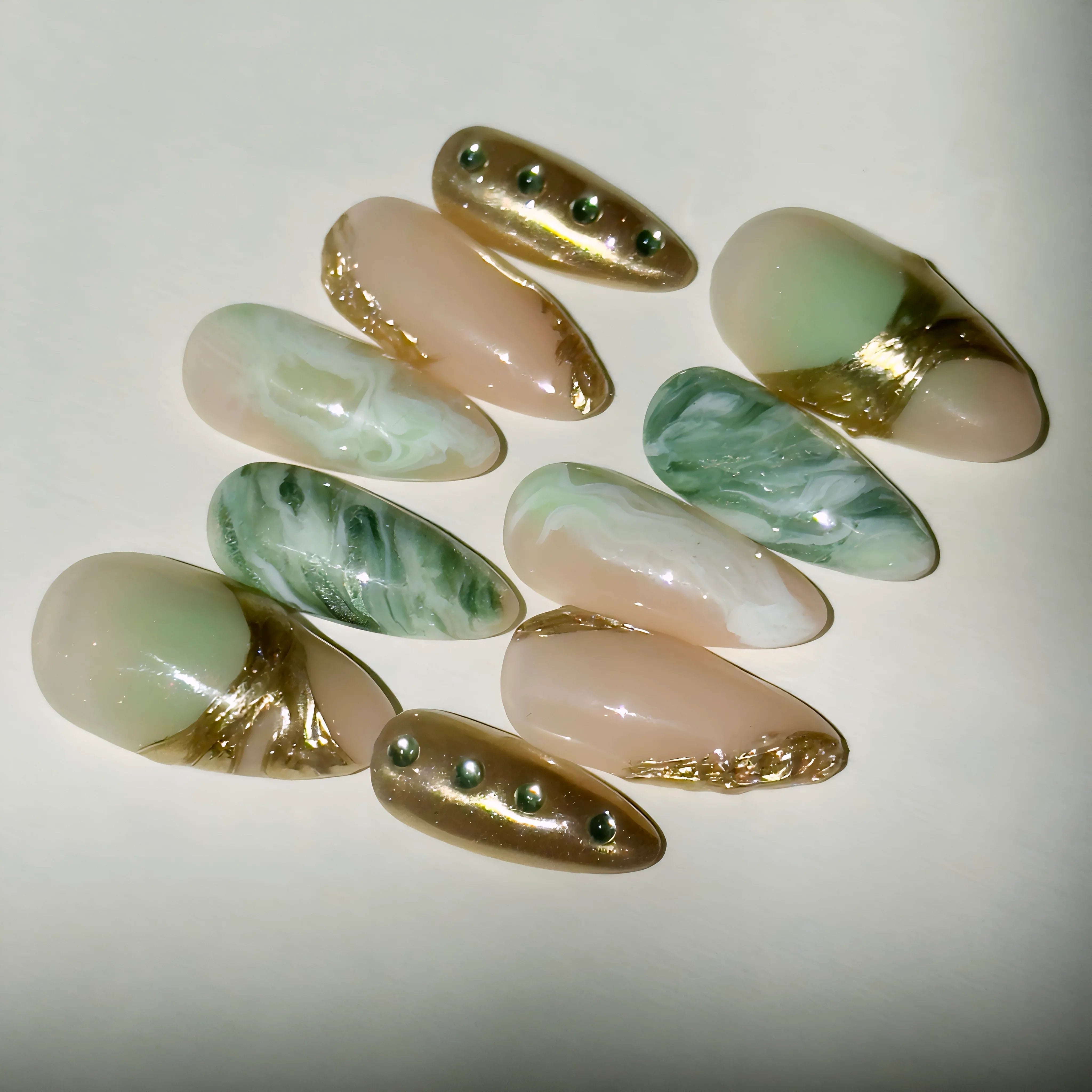 Gilded Jade - Noho Nails