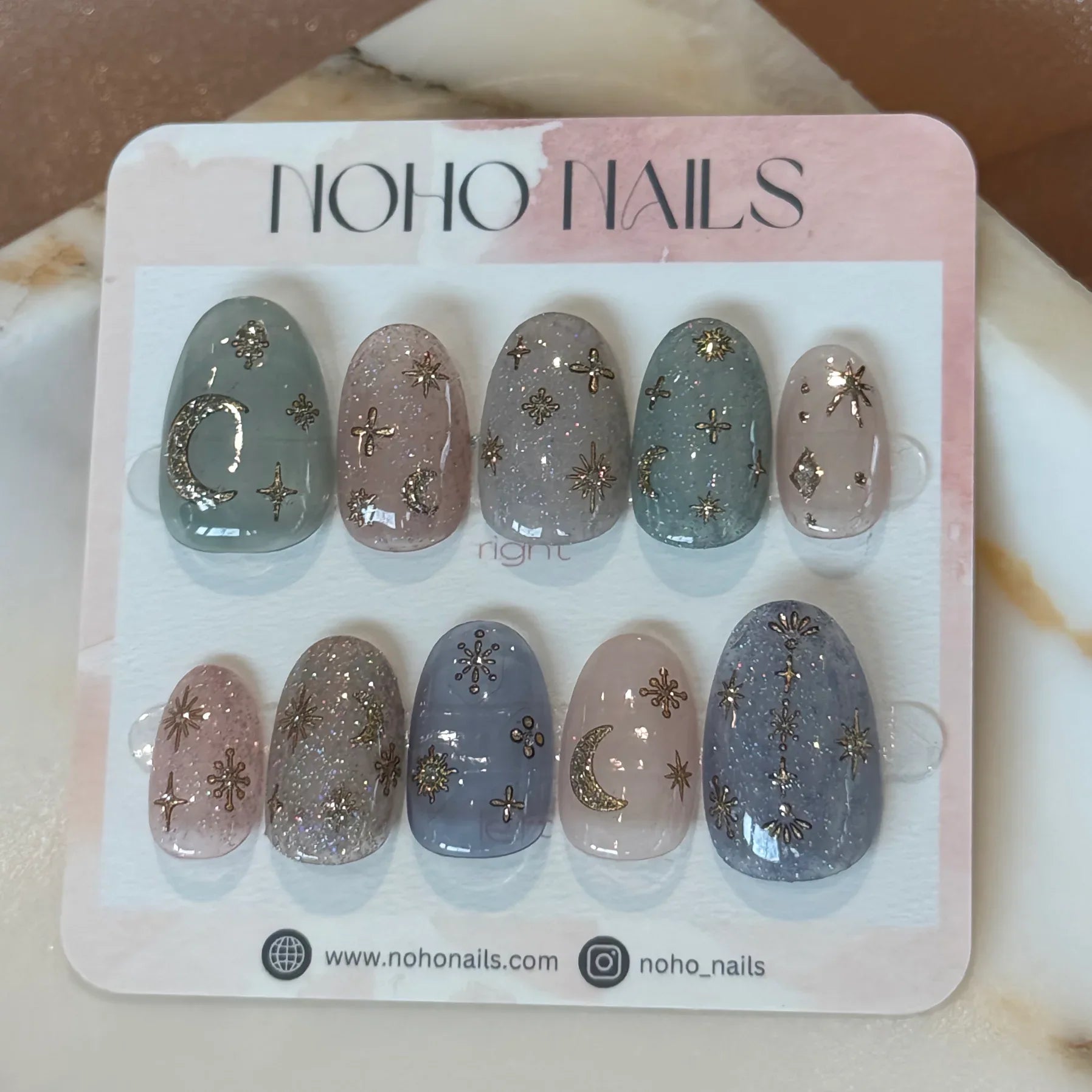 Spring Stars - Noho Nails