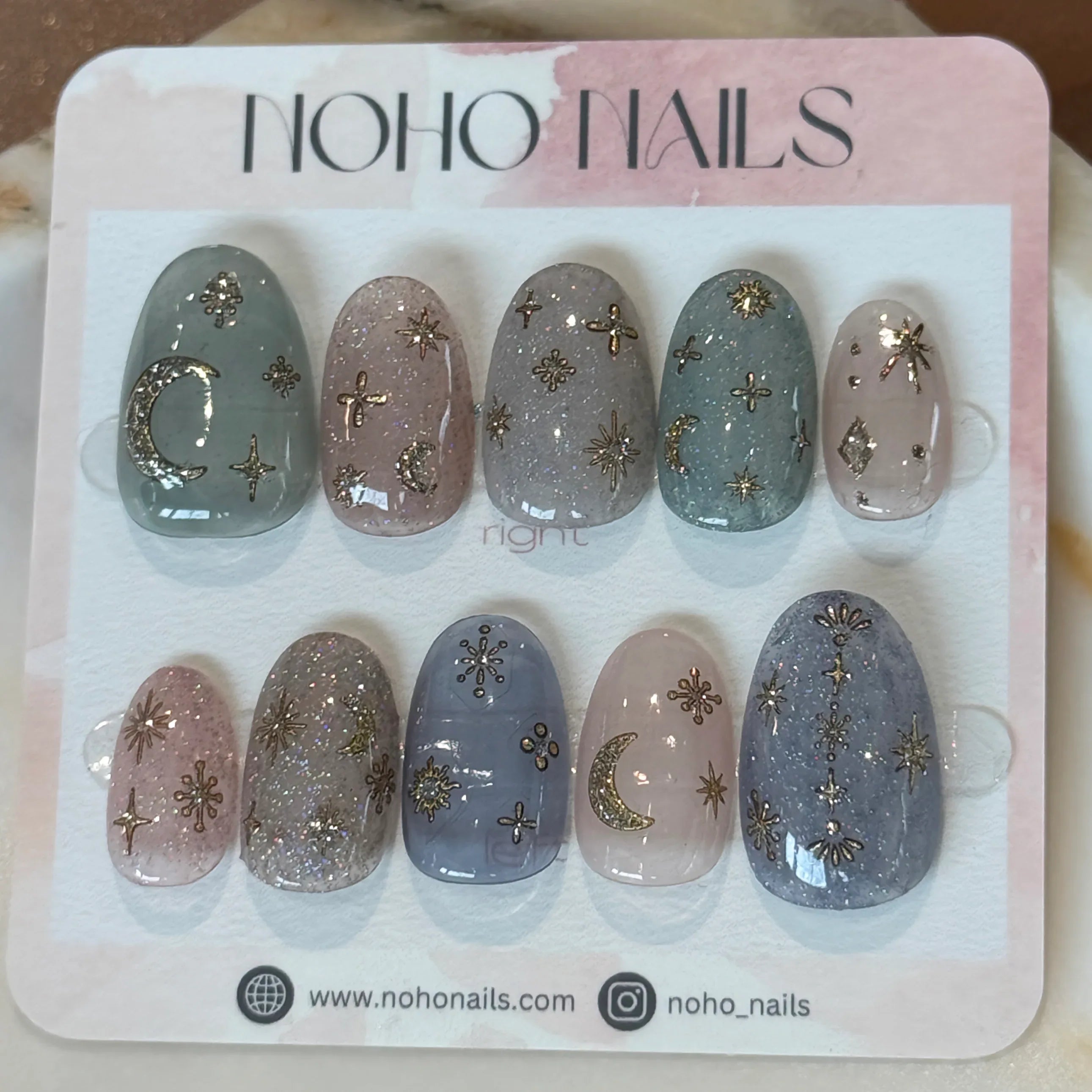 Spring Stars - Noho Nails