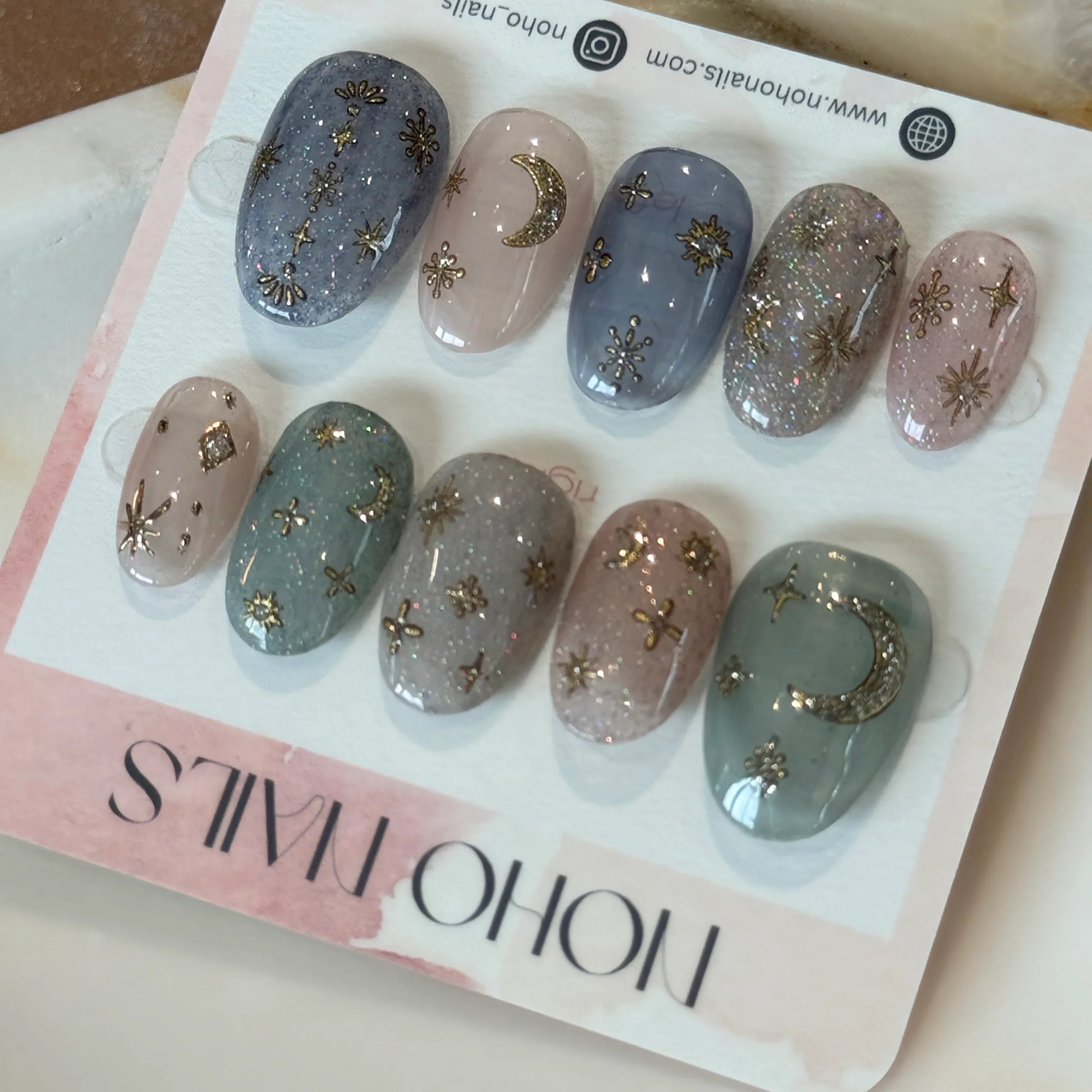 Spring Stars - Noho Nails
