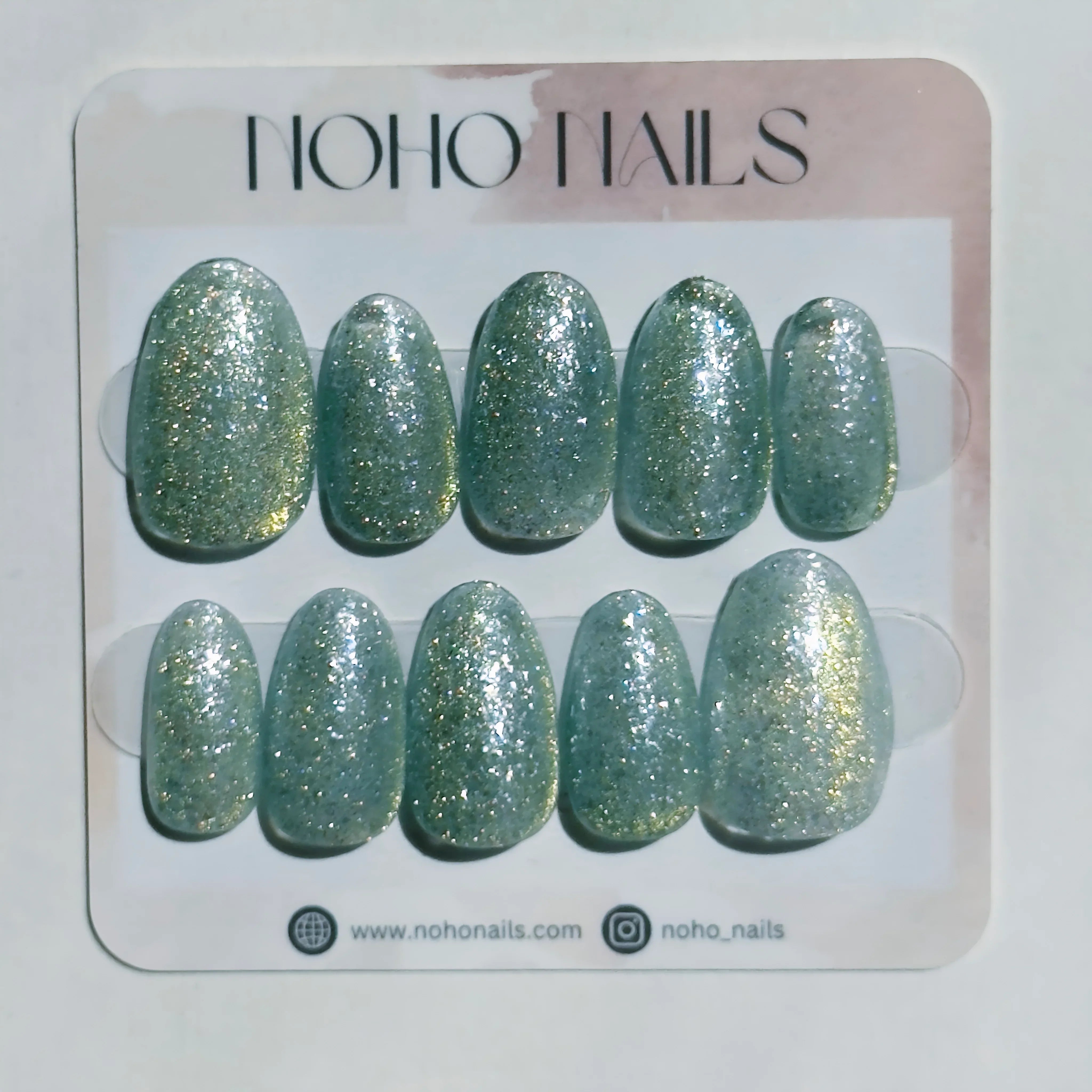 Blue Crushed Pearl - Noho Nails