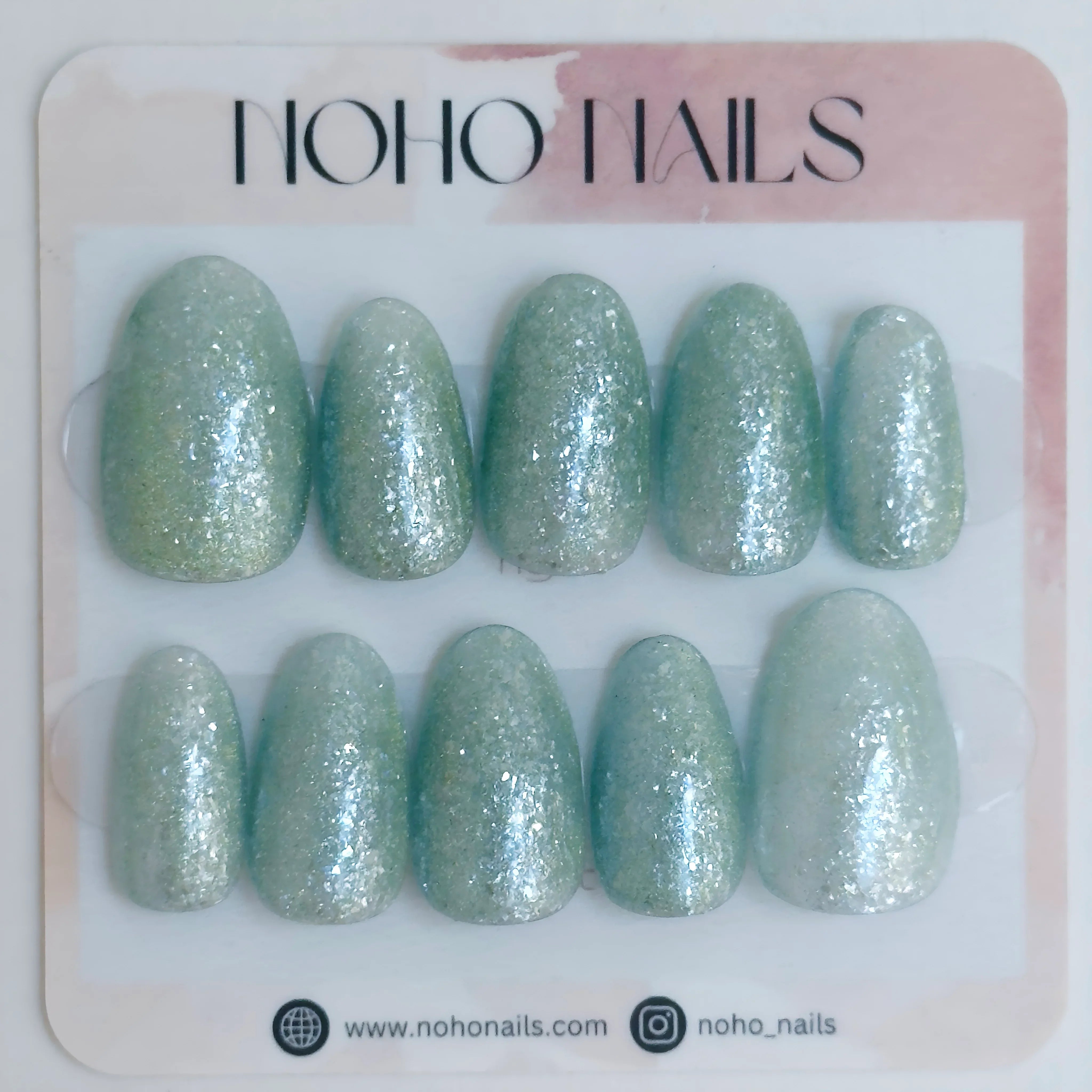 Blue Crushed Pearl - Noho Nails