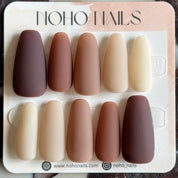 Matte Maple Mocha - Noho Nails