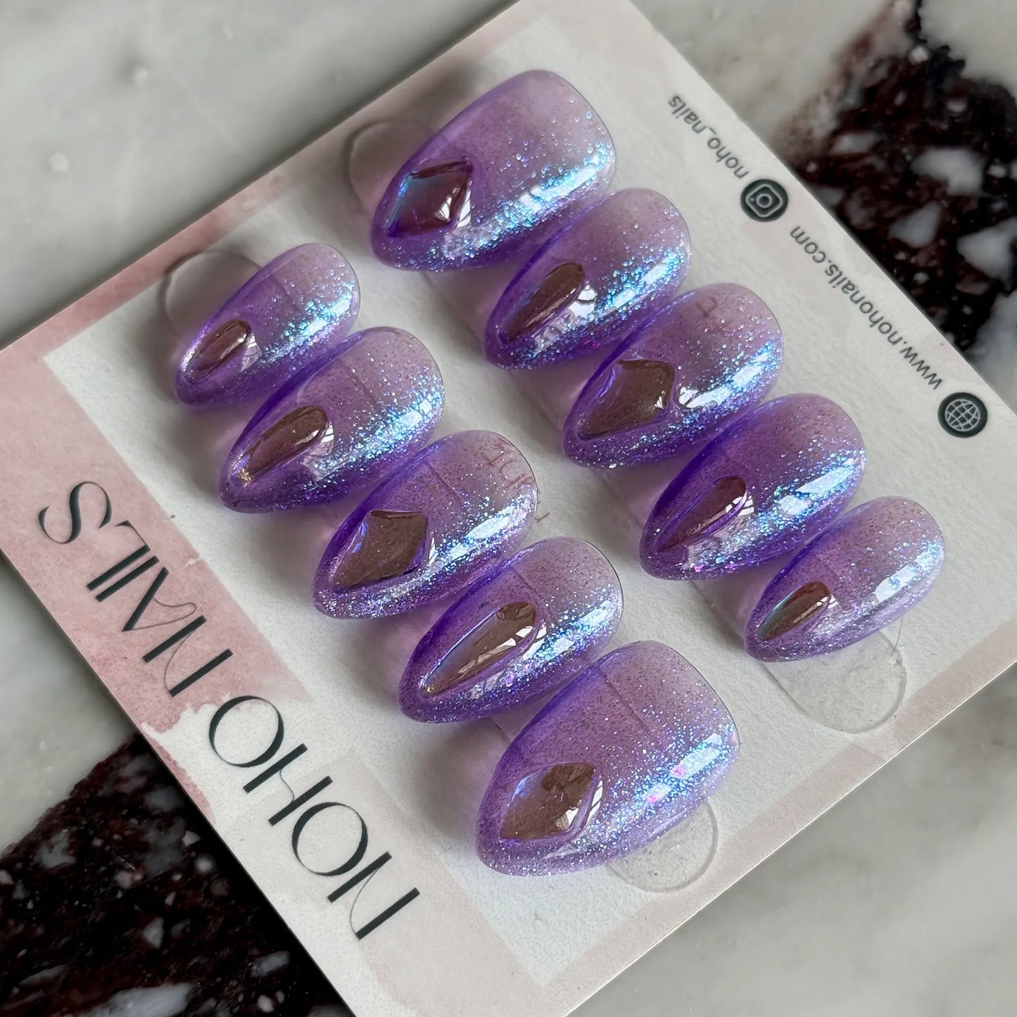 Purple Spinel - Noho Nails