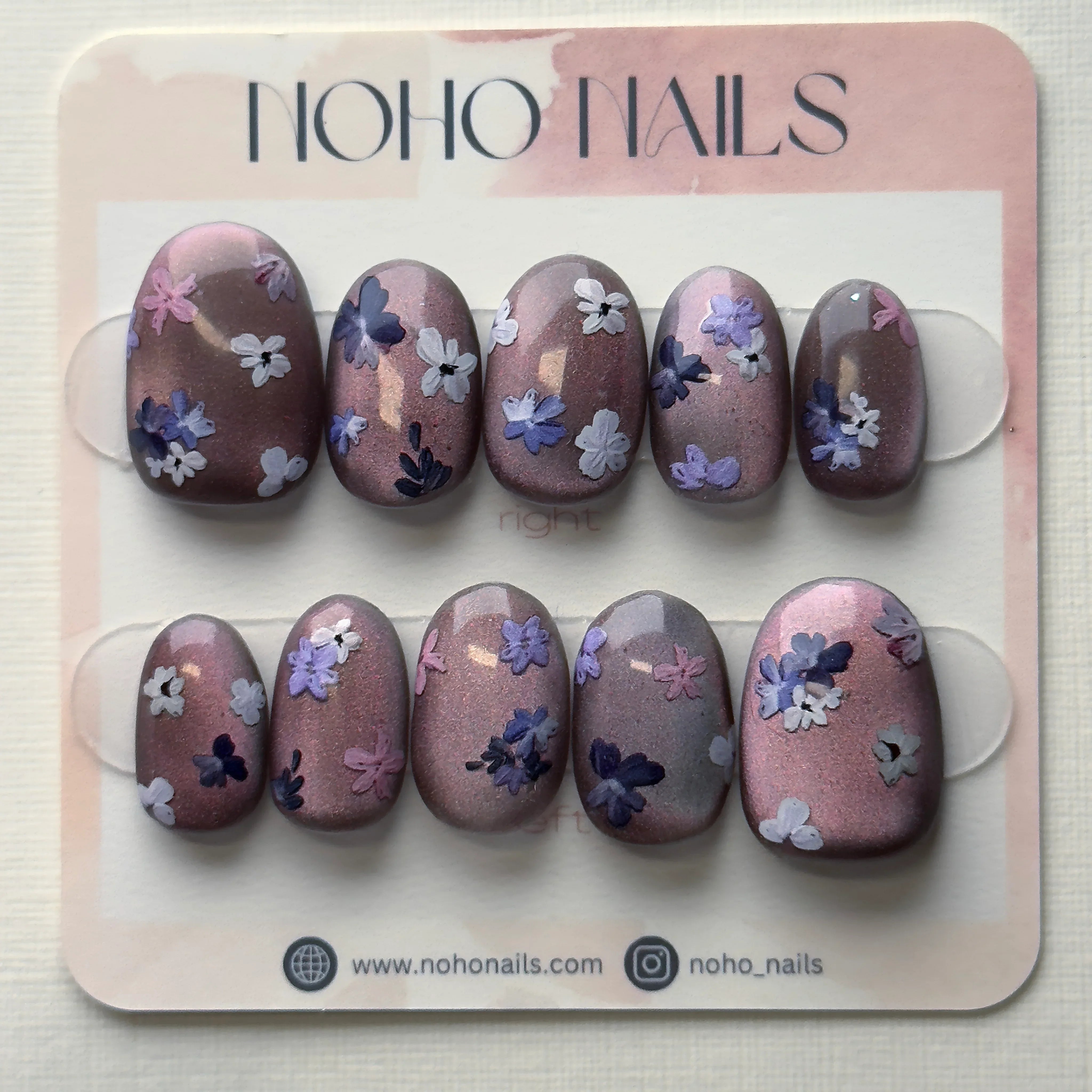 Fall Florals - Noho Nails